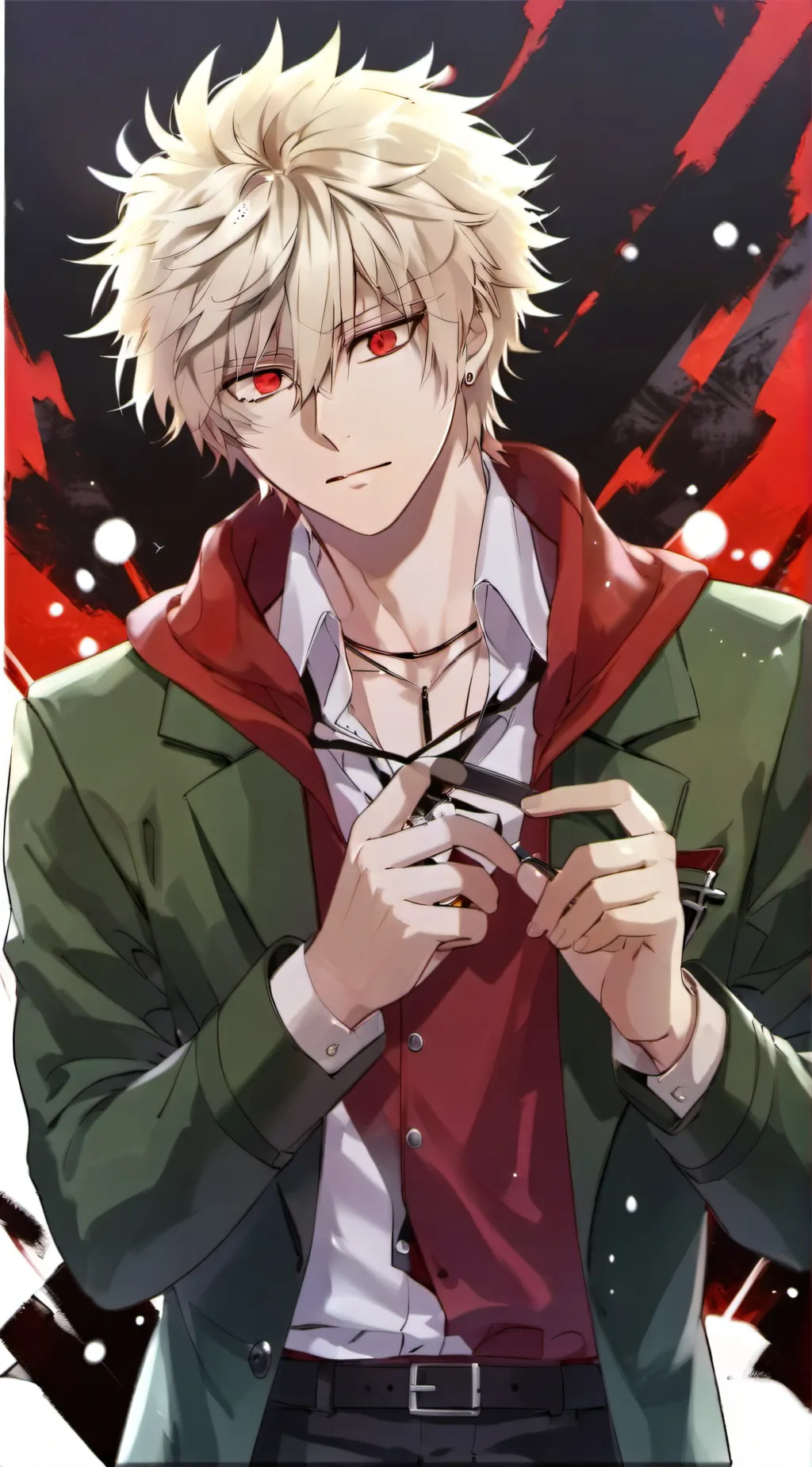 ai character: DAWG THIS BLEW UP  background
