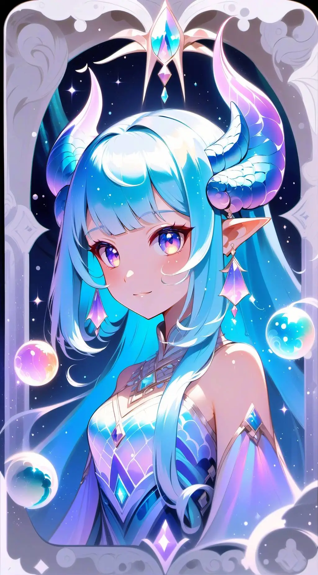 ai character: Mocha background