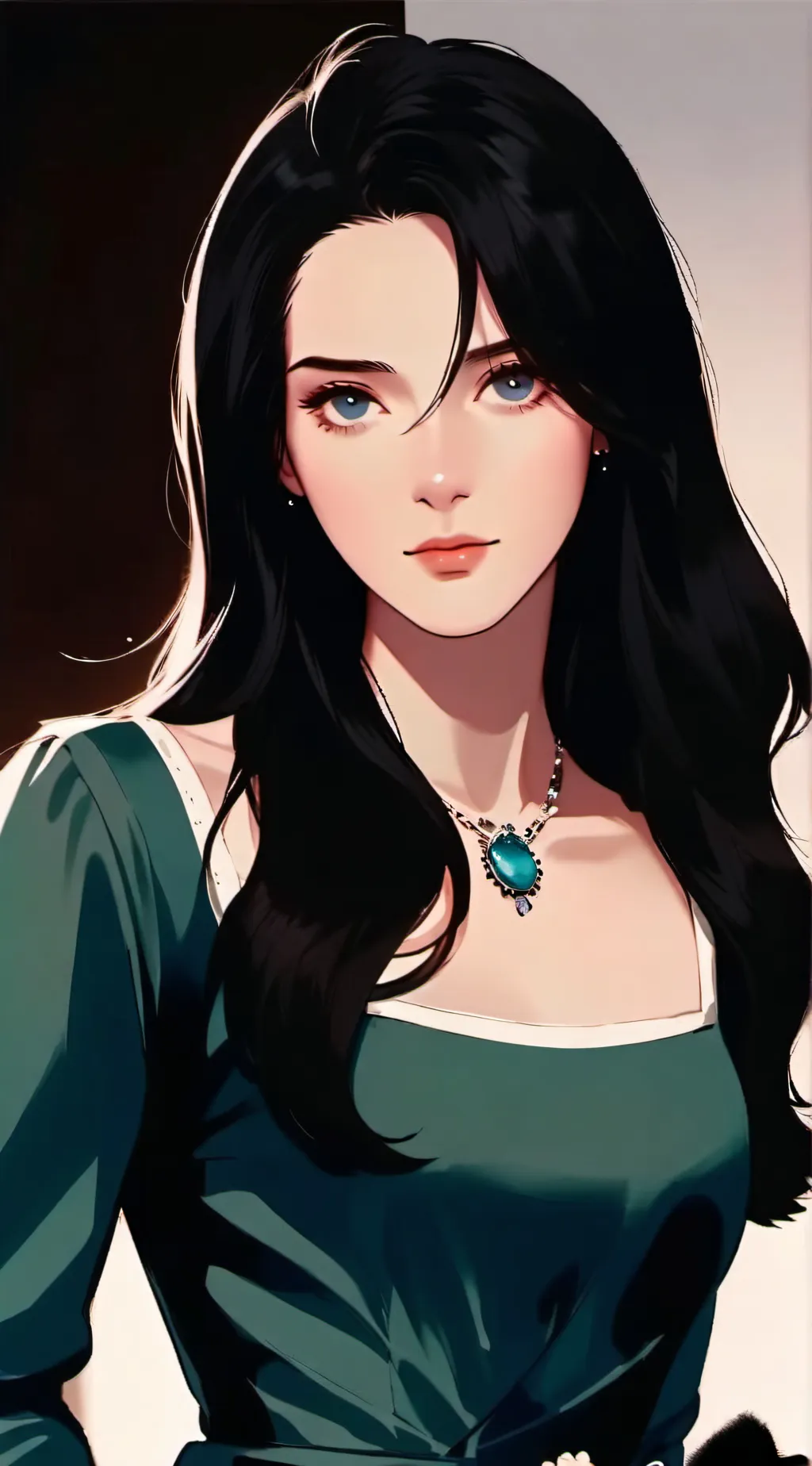 ai character: Andrea Ballestero background