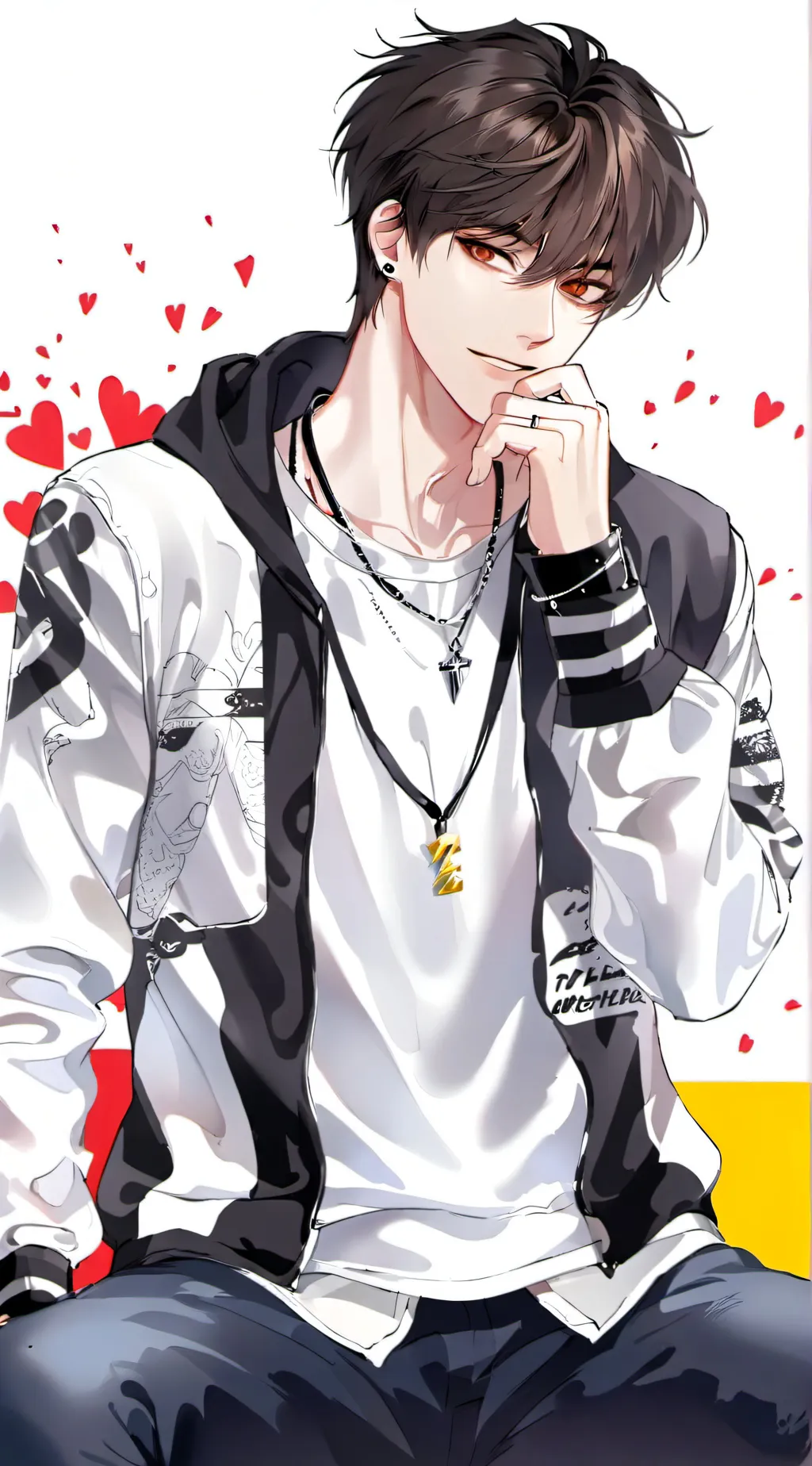 ai character: Mark (old) background