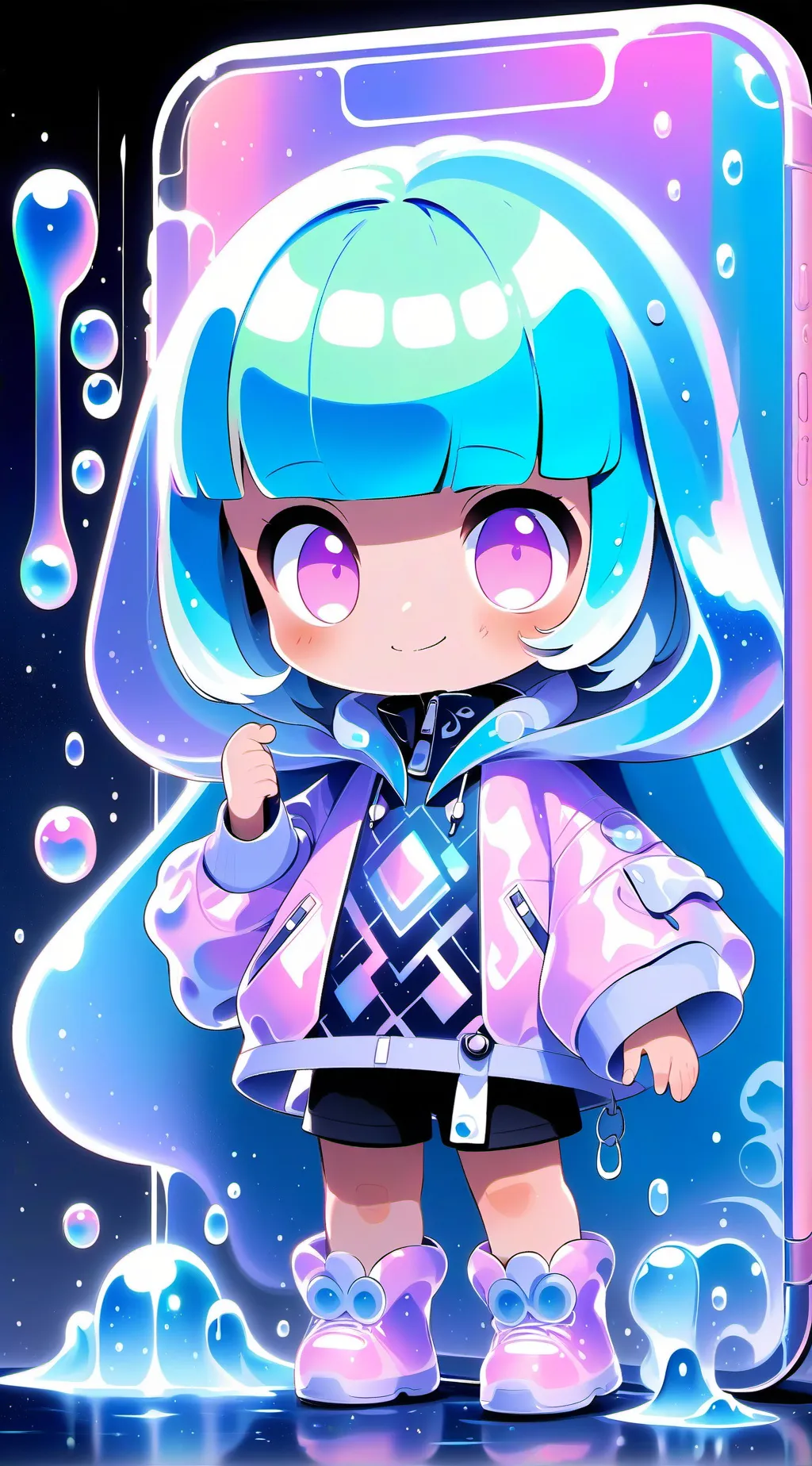 ai character: Lily background
