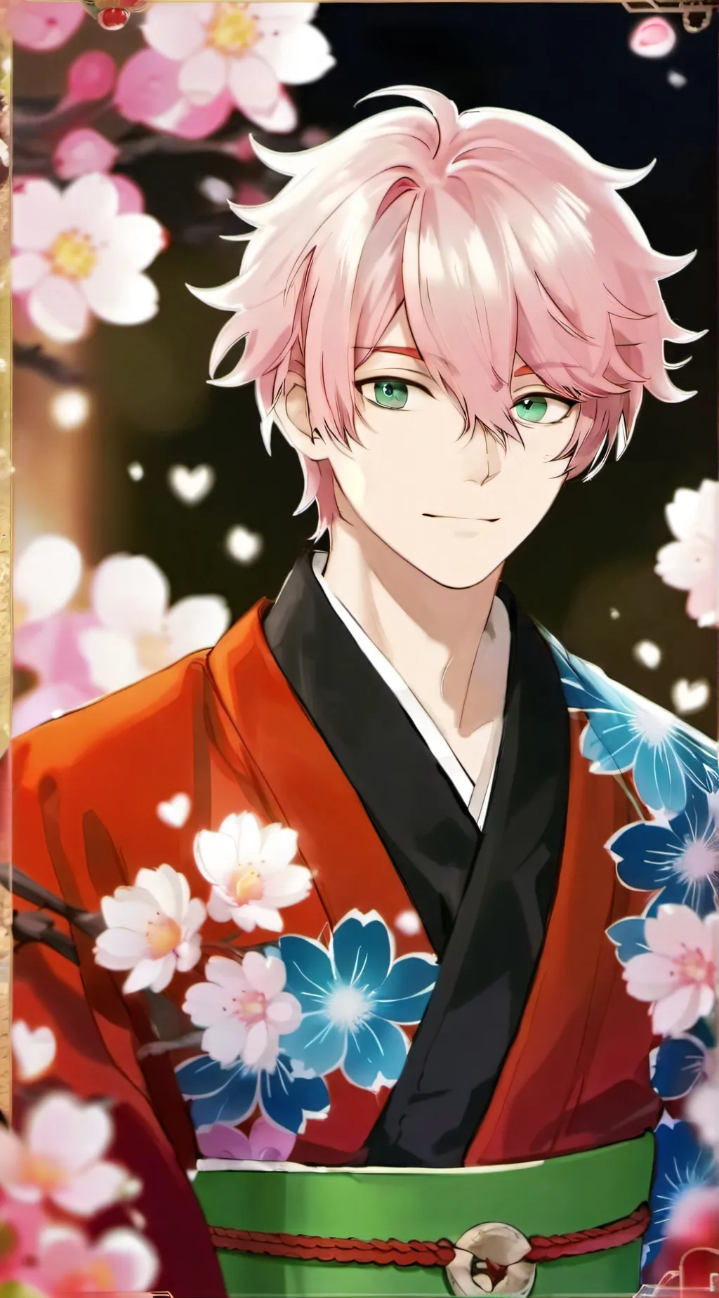 ai character: Leo Kanroji, KNY background