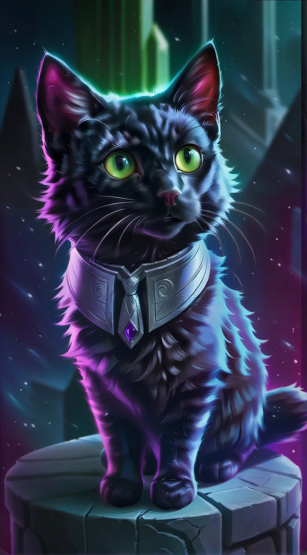 ai character: Kitty background
