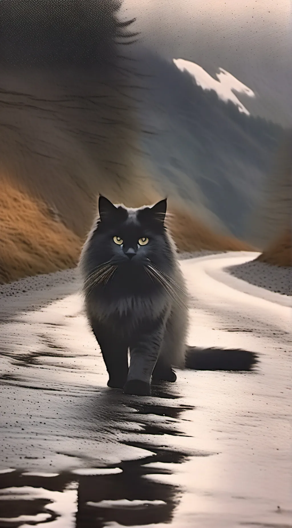 ai character: Salem  background
