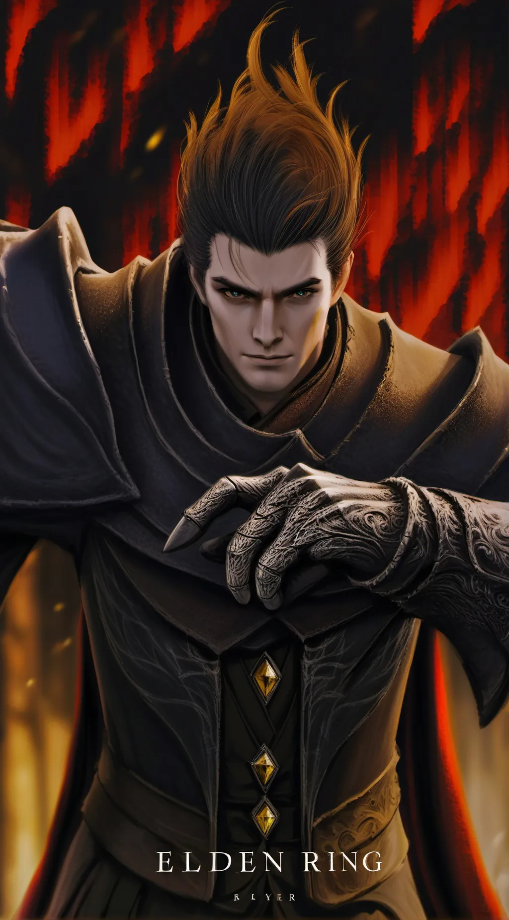 ai character: chill shadow background