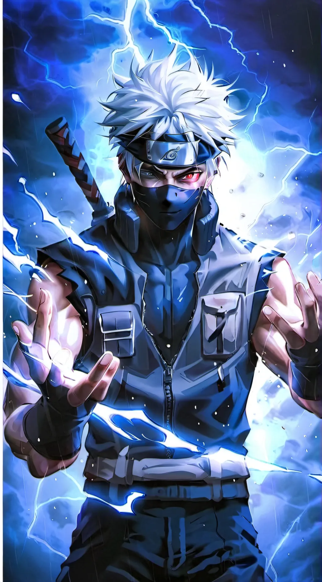 ai character: Kakashi background