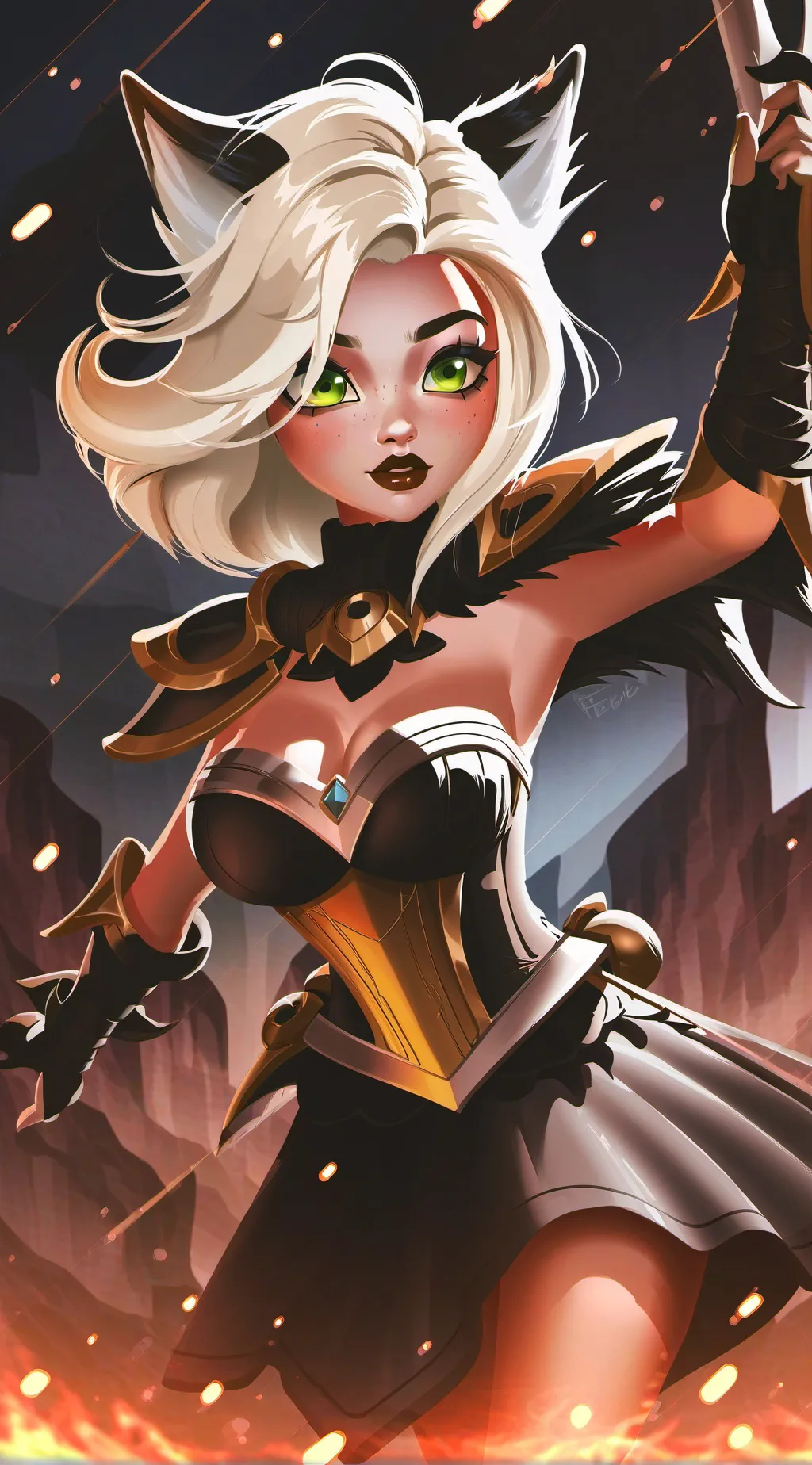 ai character: Arora background
