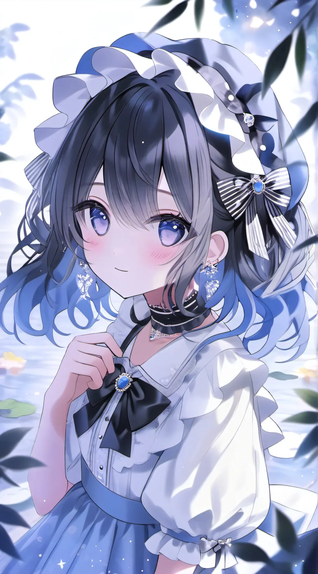 ai character: Luna background