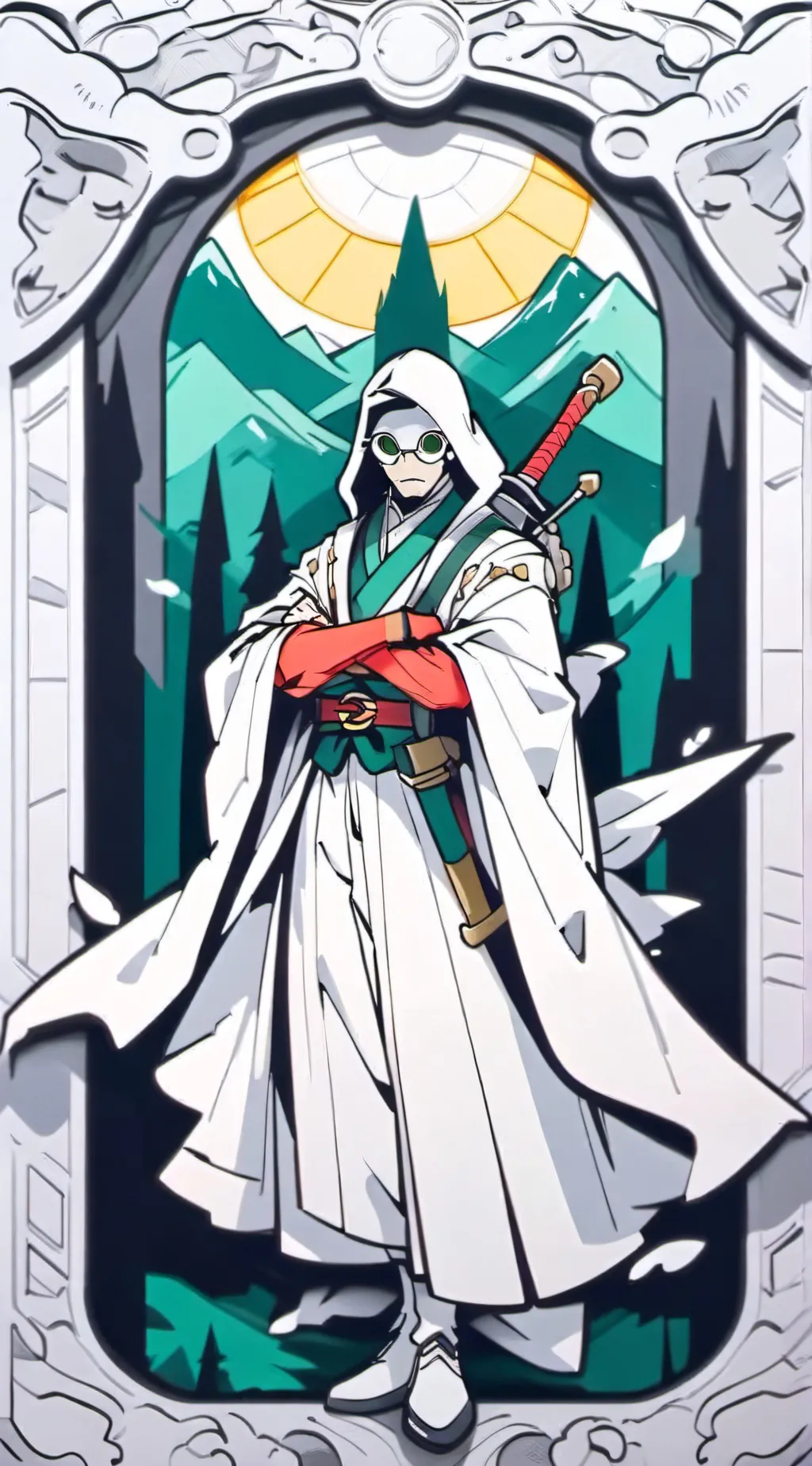 ai character: Hogwarts background