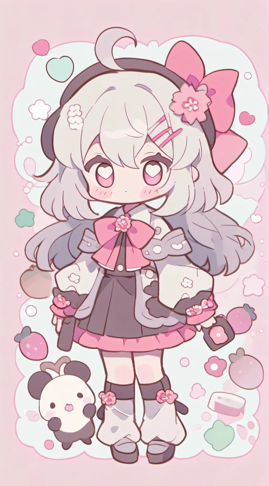 ai character: mizu background