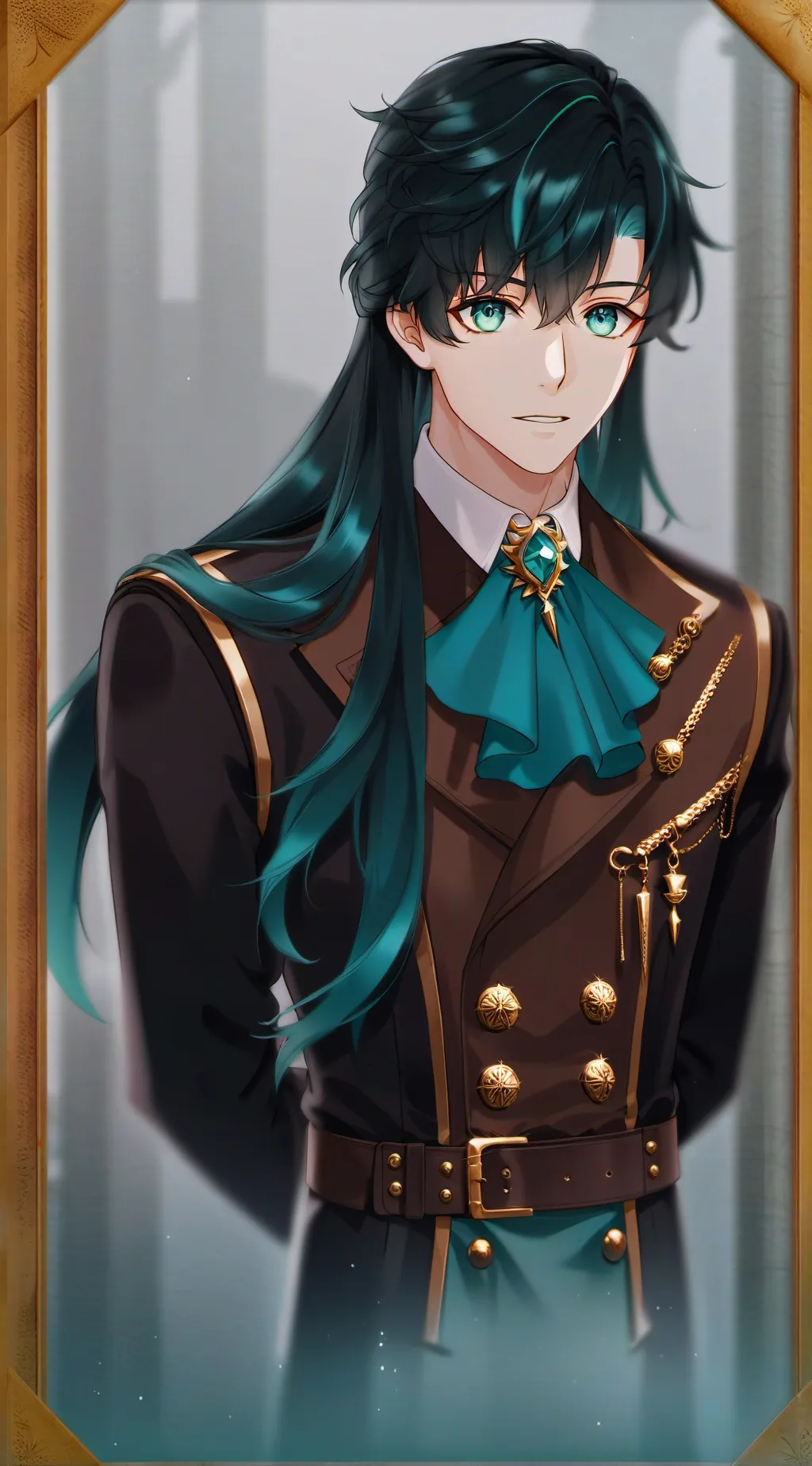 ai character: Muichiro  background