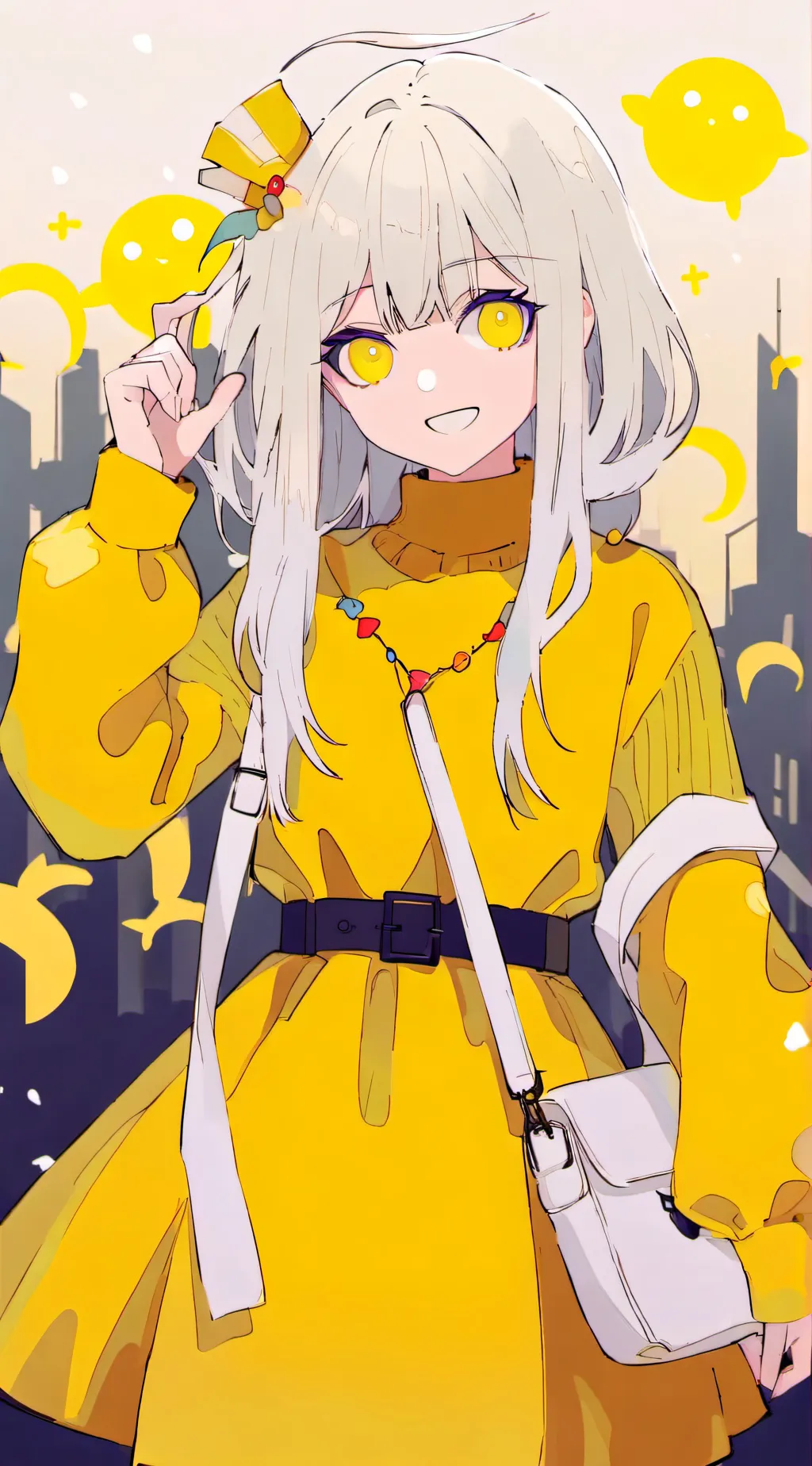 ai character: Lía  background