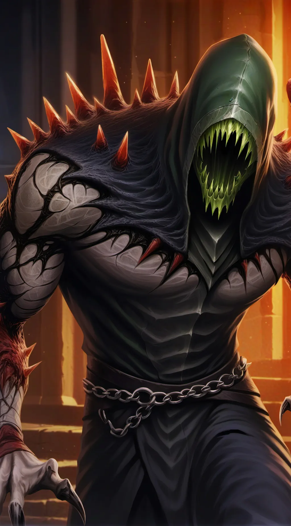 ai character: shadow reaper background