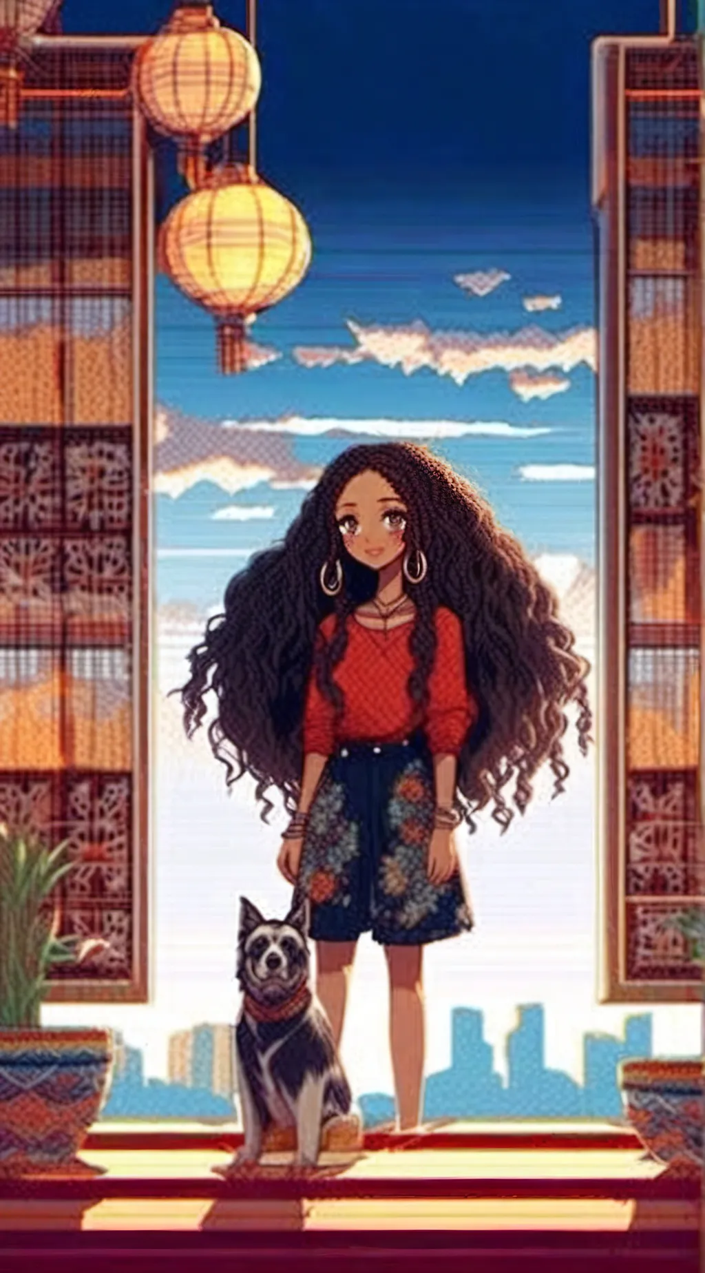 ai character: Laylani Diaz background