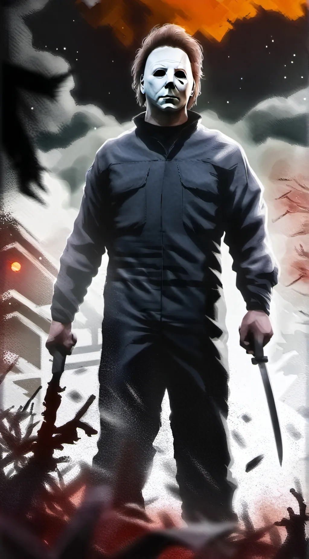 ai character: Michael Myers  background