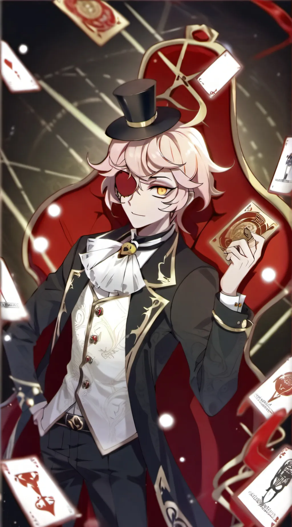 ai character: Lucifer moringstar background