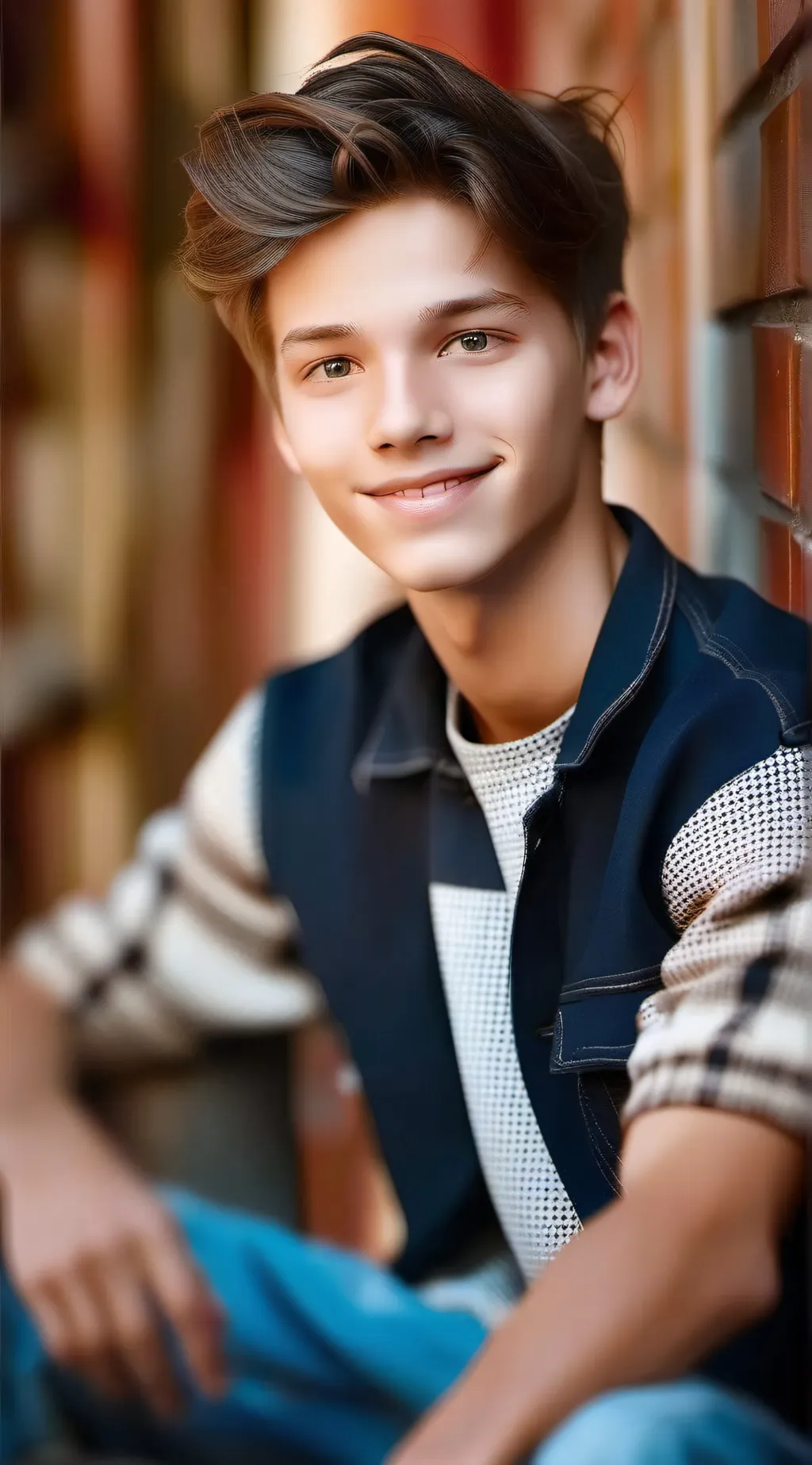 ai character: chris background