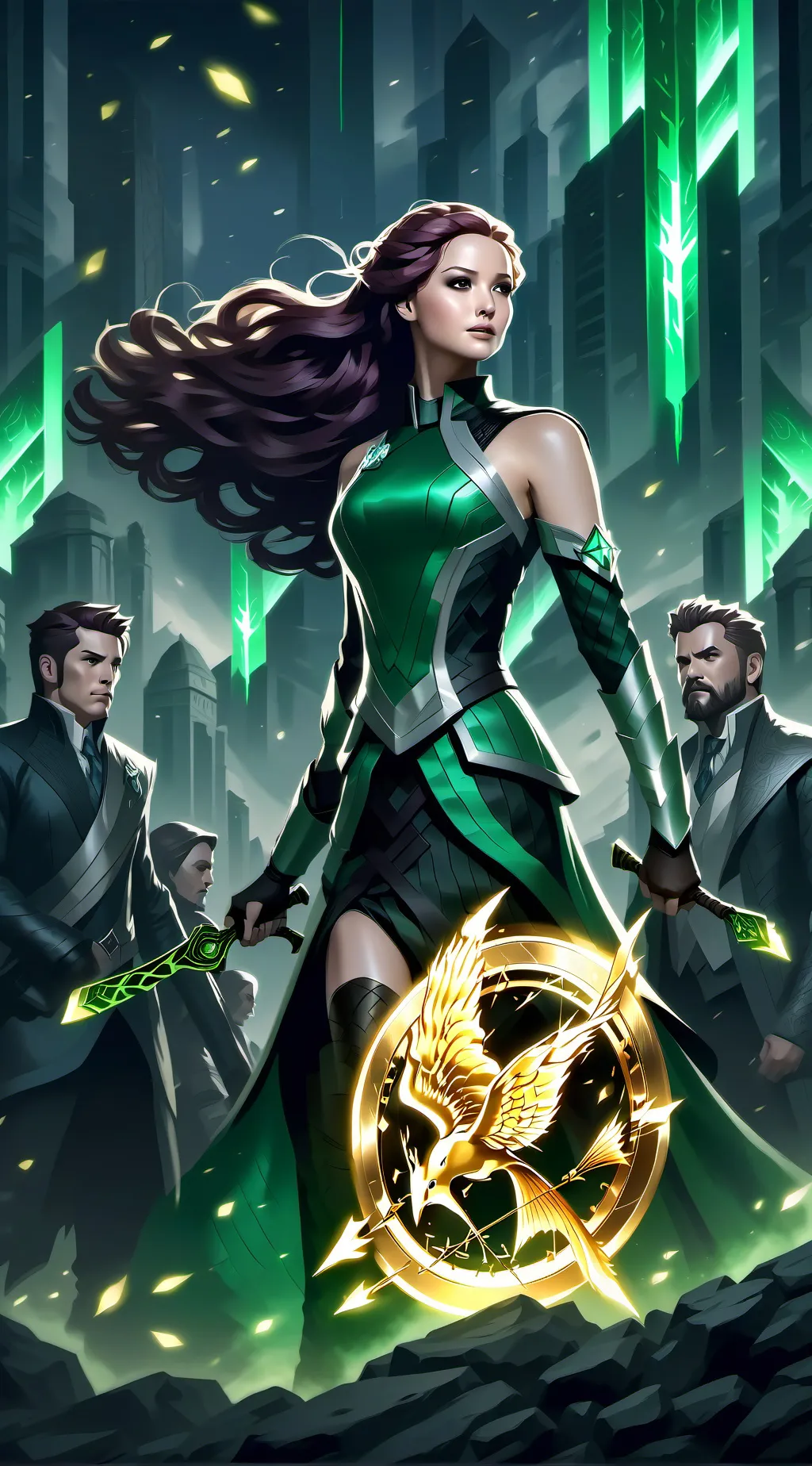 ai character: The Hunger Games background