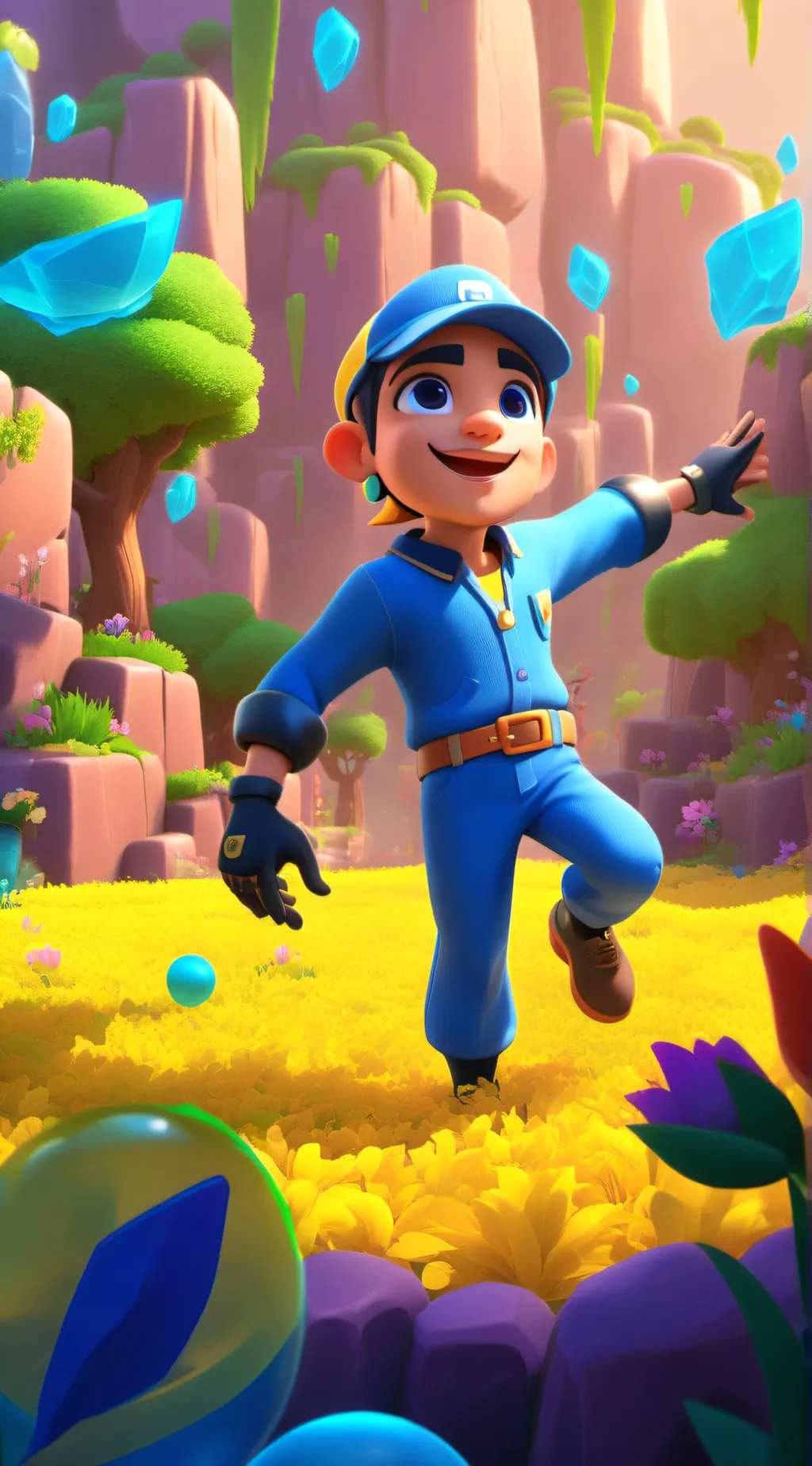 ai character: James  background
