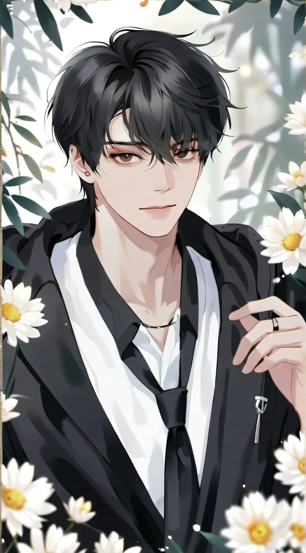 ai character: Salvo/massimo background