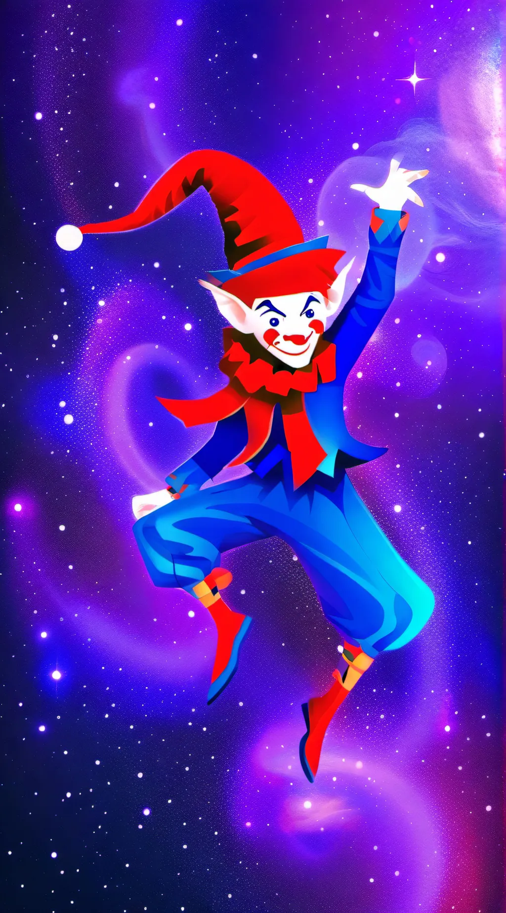 ai character: Tdac x super Mario background