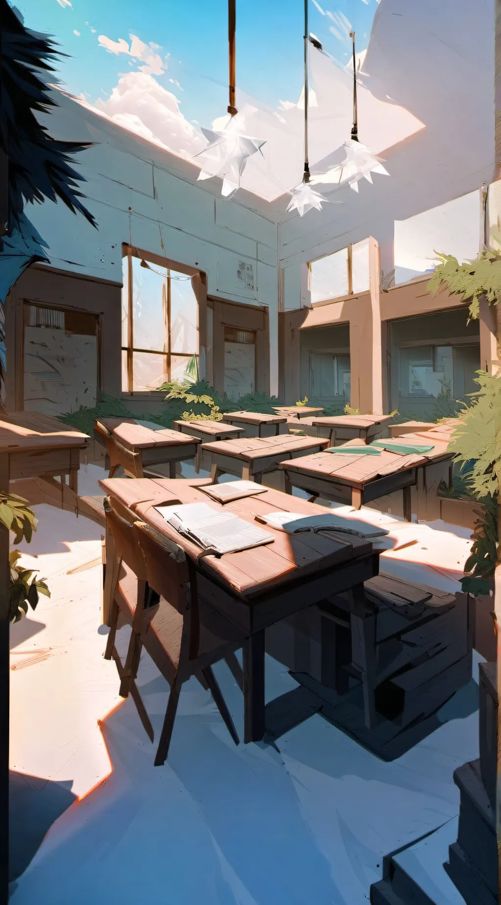 ai character: Filipino School background