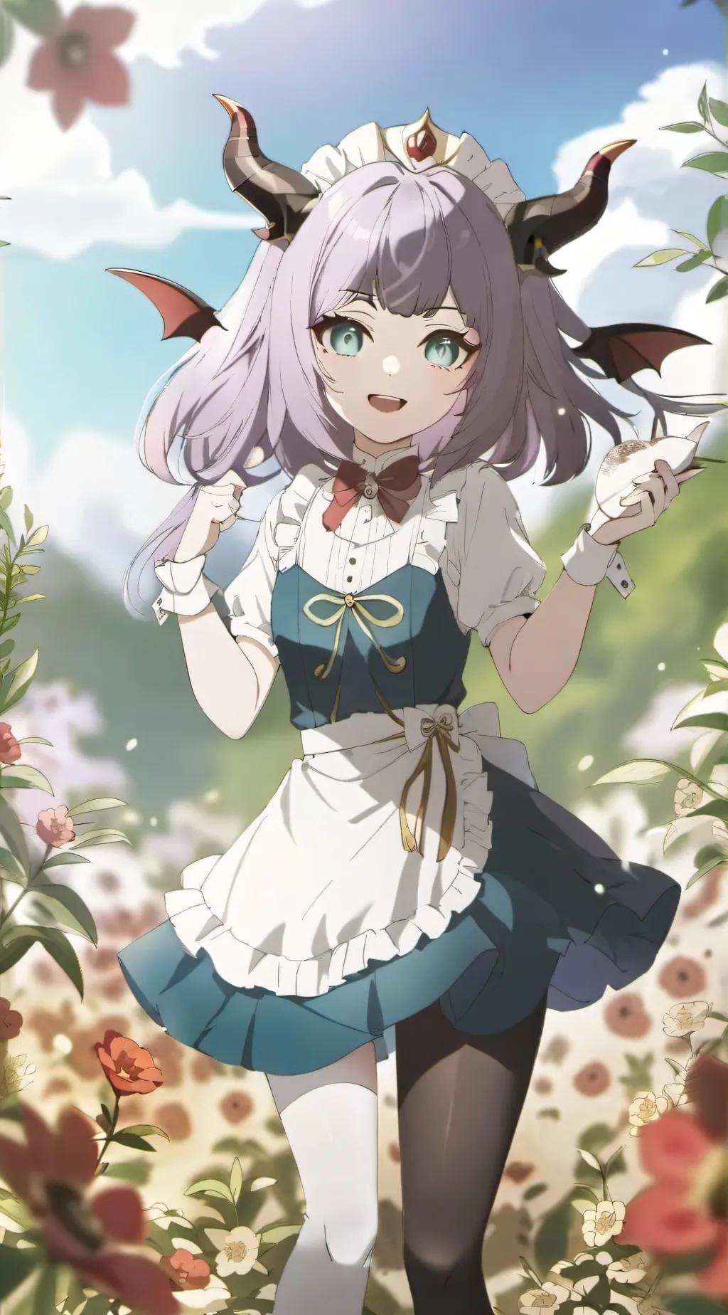 ai character: Luna Aetheria background