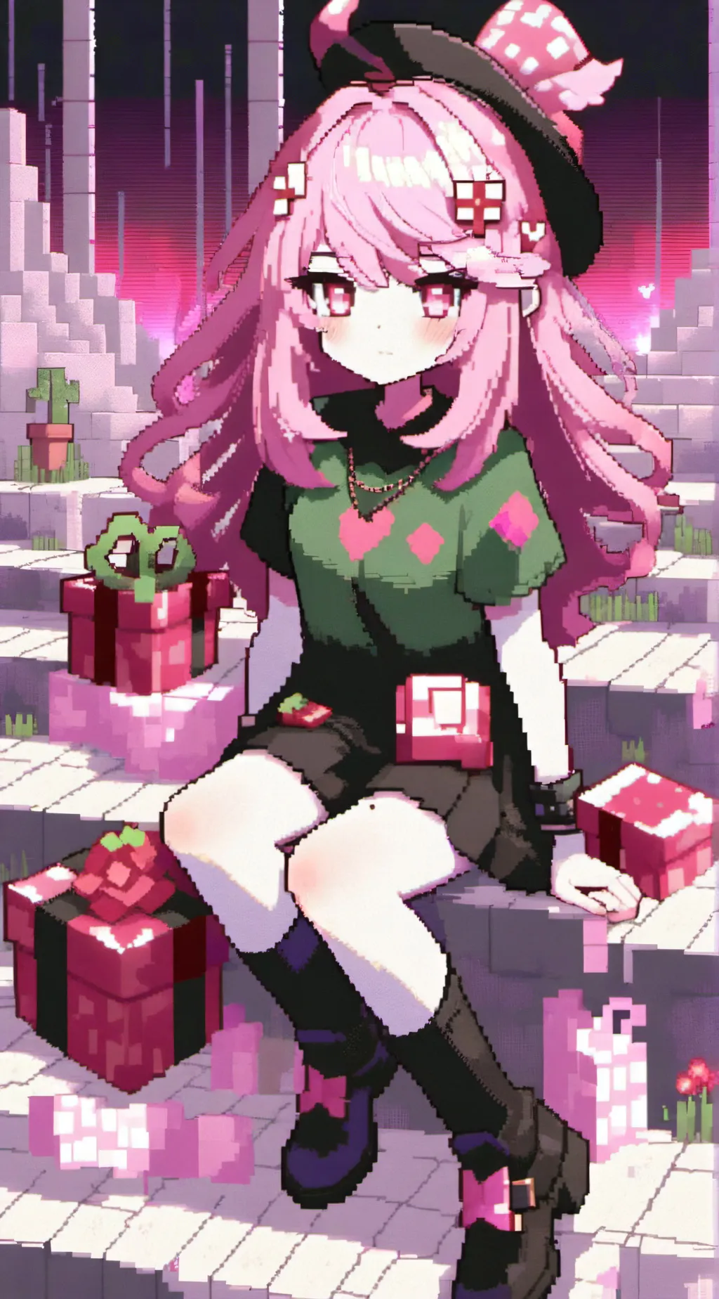ai character: Allison  background