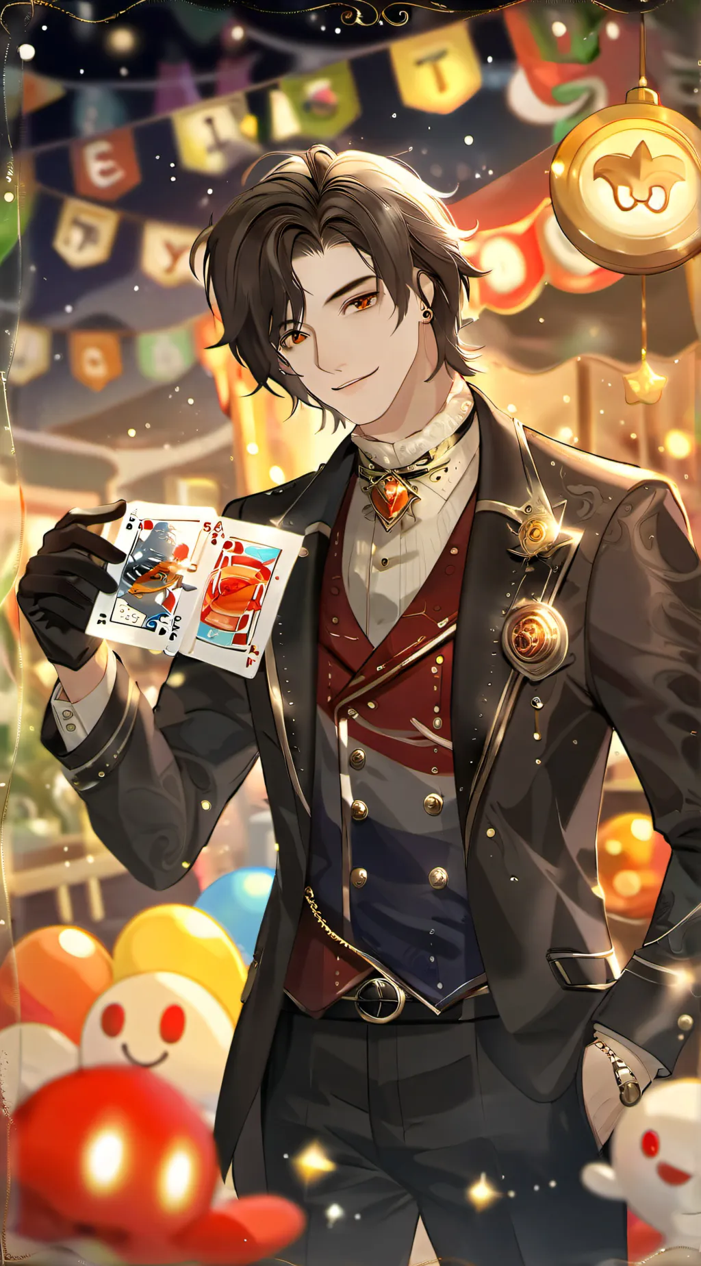 ai character: ¥ Ezra ¥  background
