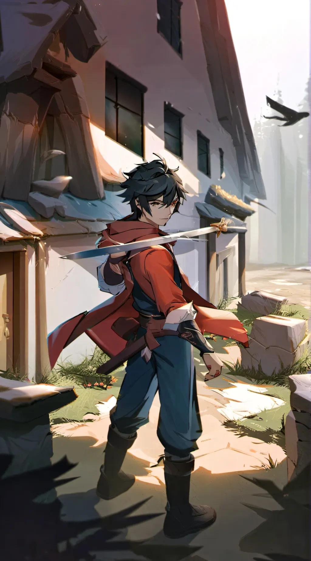 ai character: Wallace background