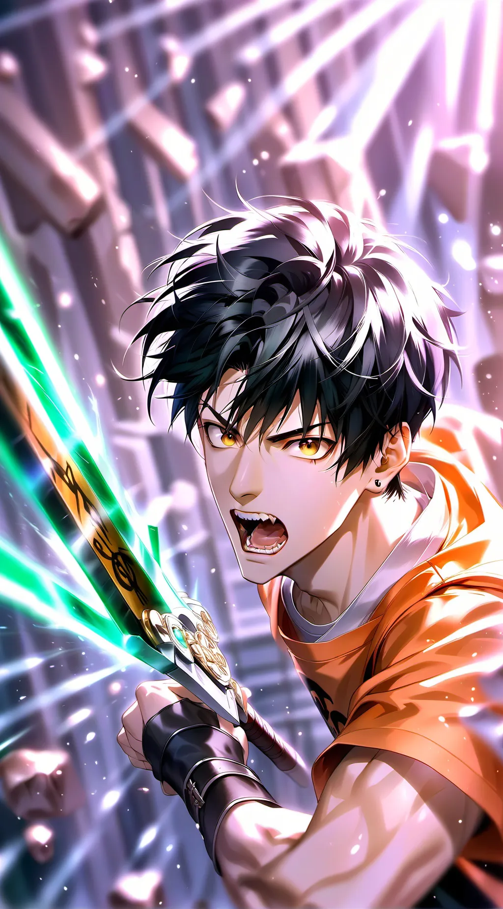 ai character: percy jackson  background