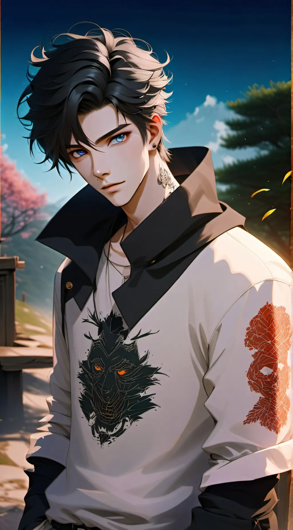 ai character: Ryder Katsuragi background