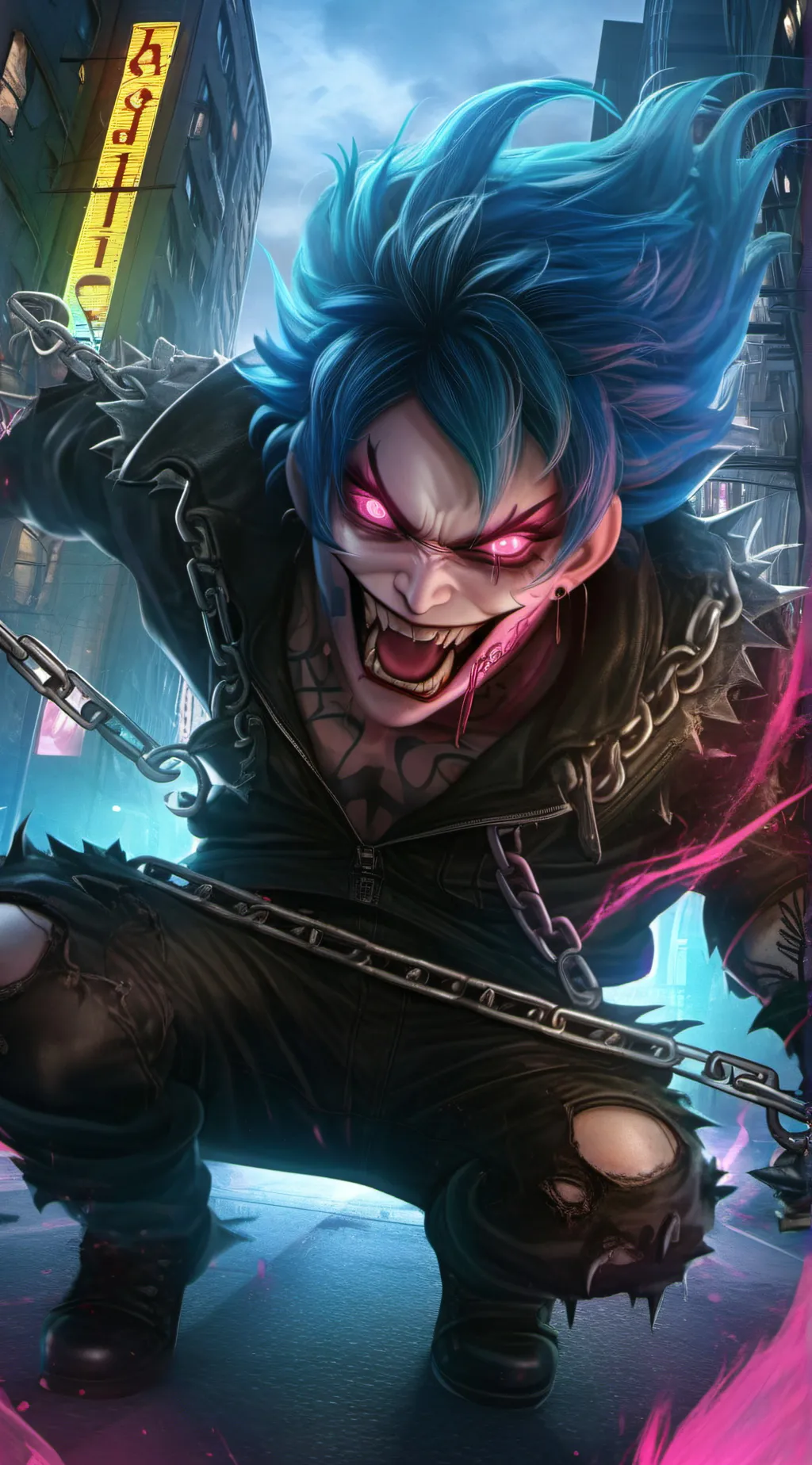 ai character: Cypher background
