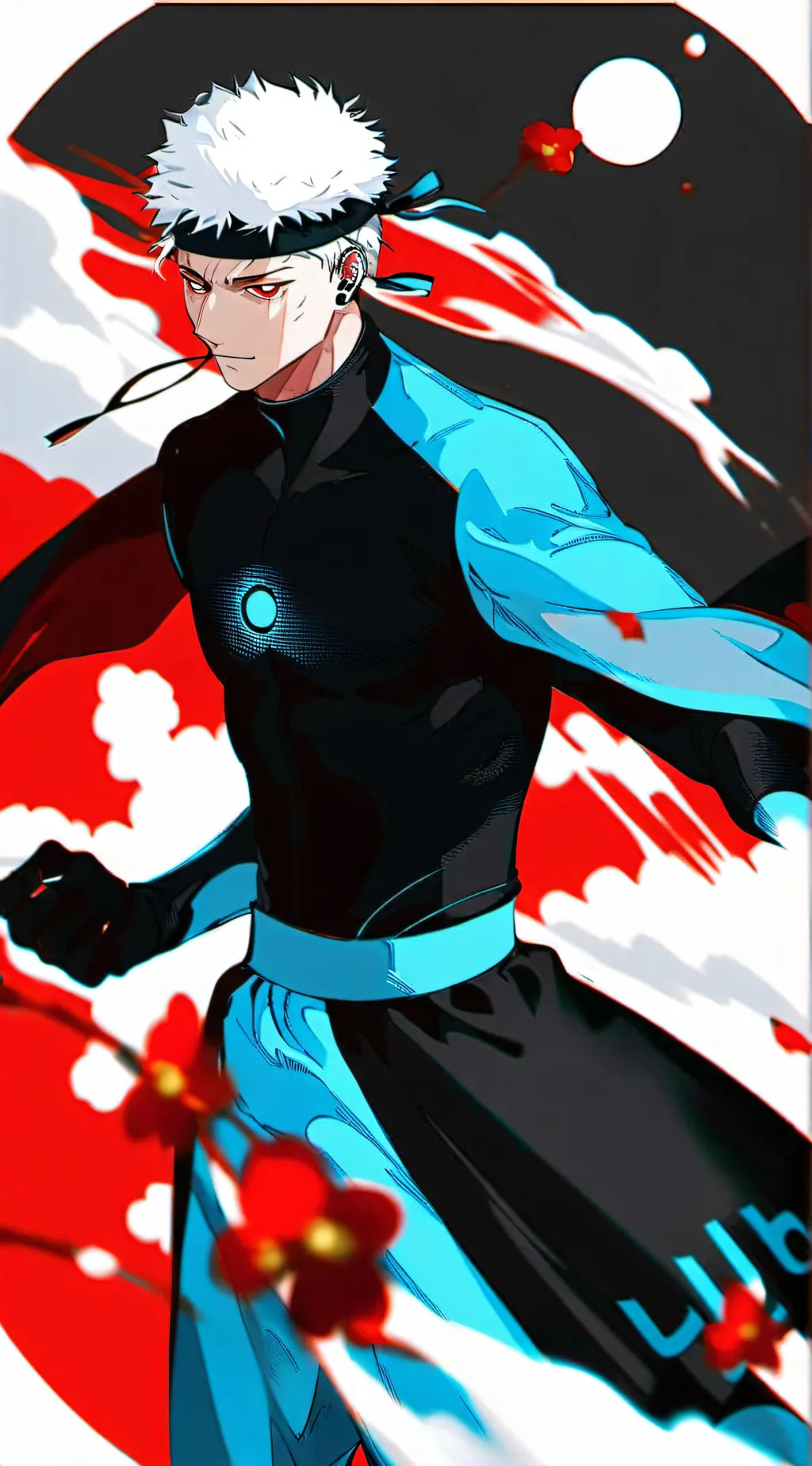 ai character: gojo satoru background