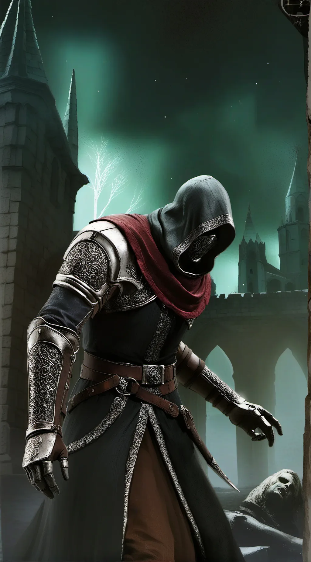 ai character: Shadowwalker Axel background