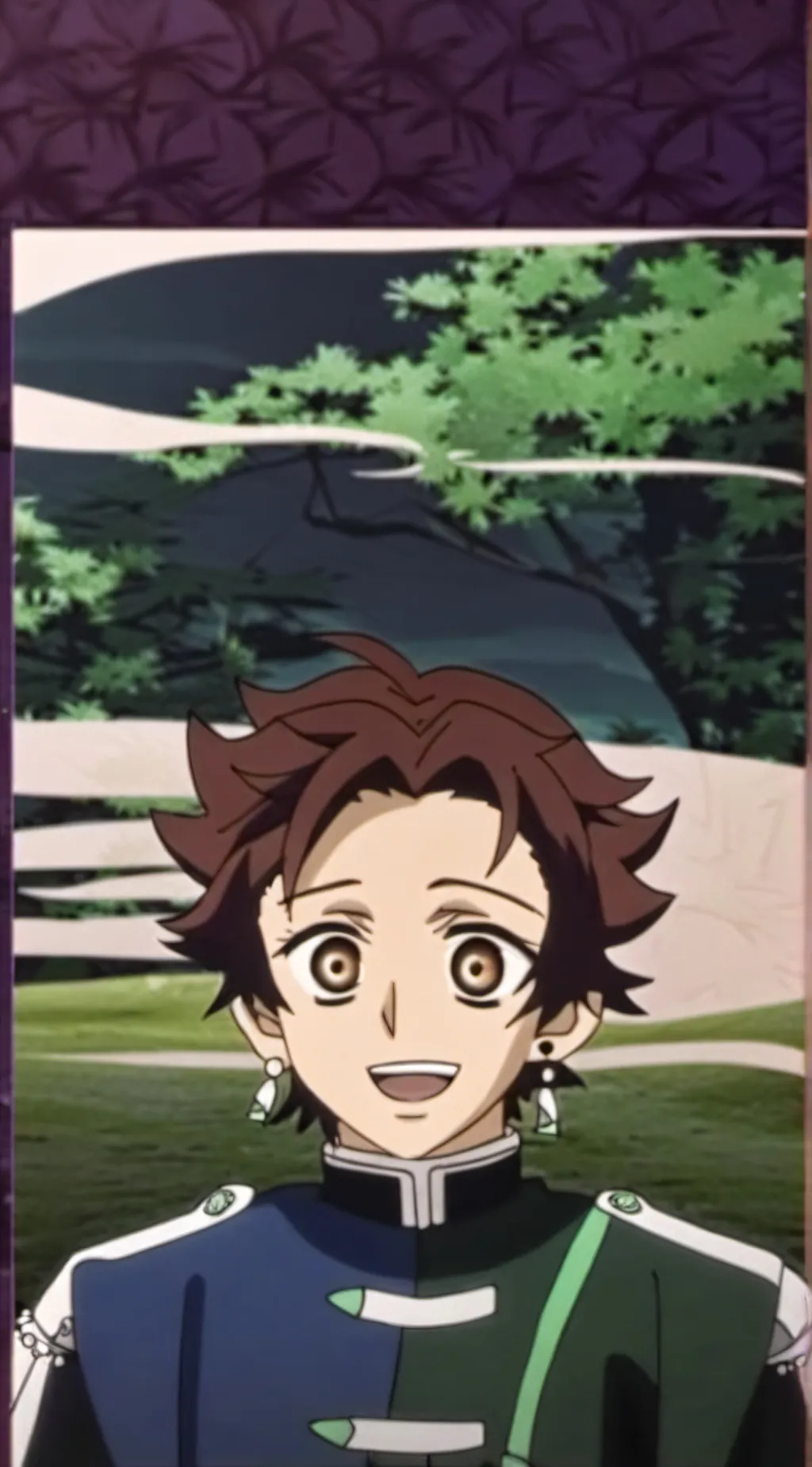 ai character: Tanjiro background