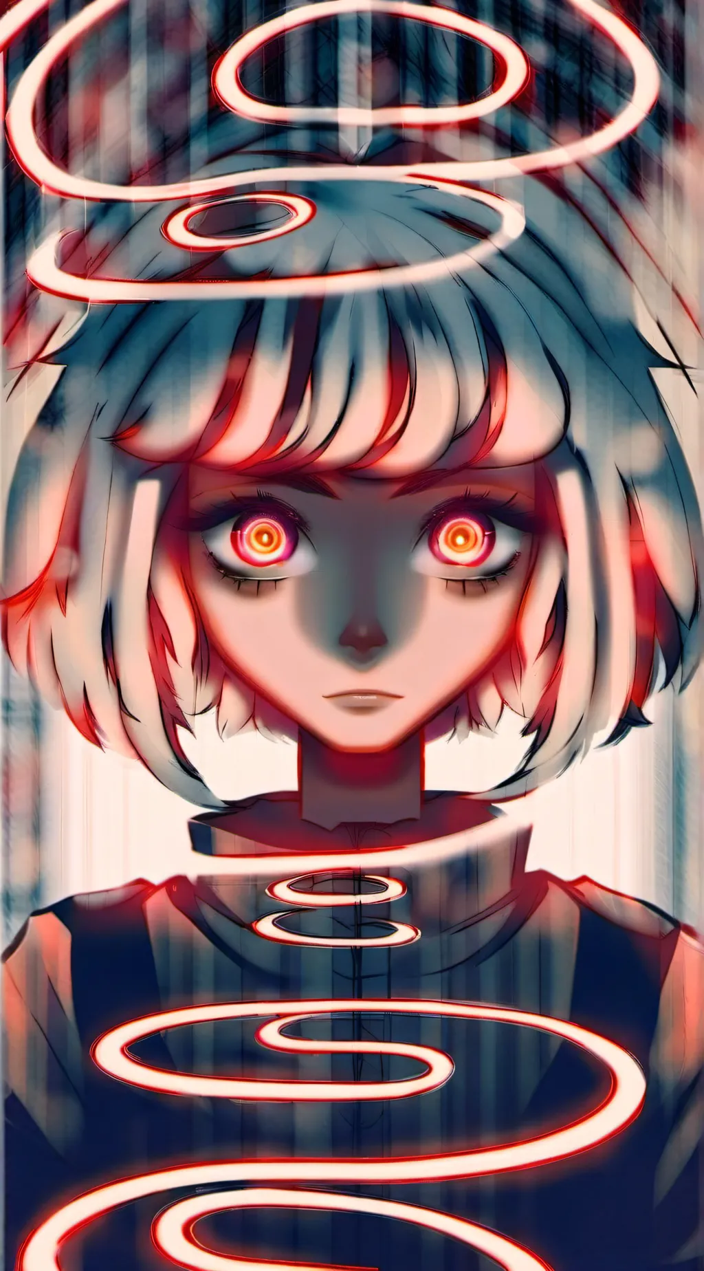 ai character: hypnotic energy  background