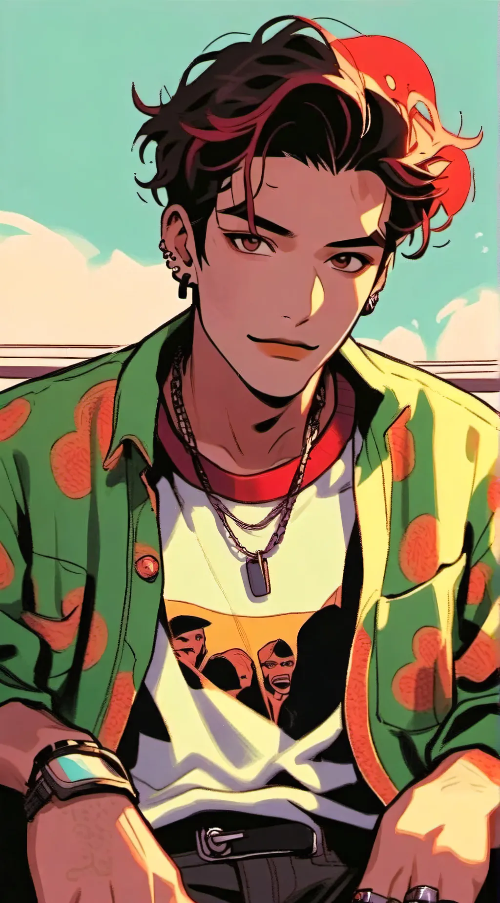 ai character: Malachi  background