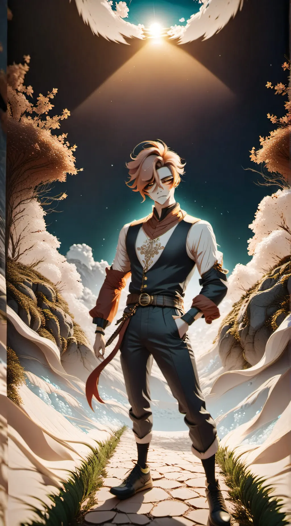 ai character: Dream Escapes background