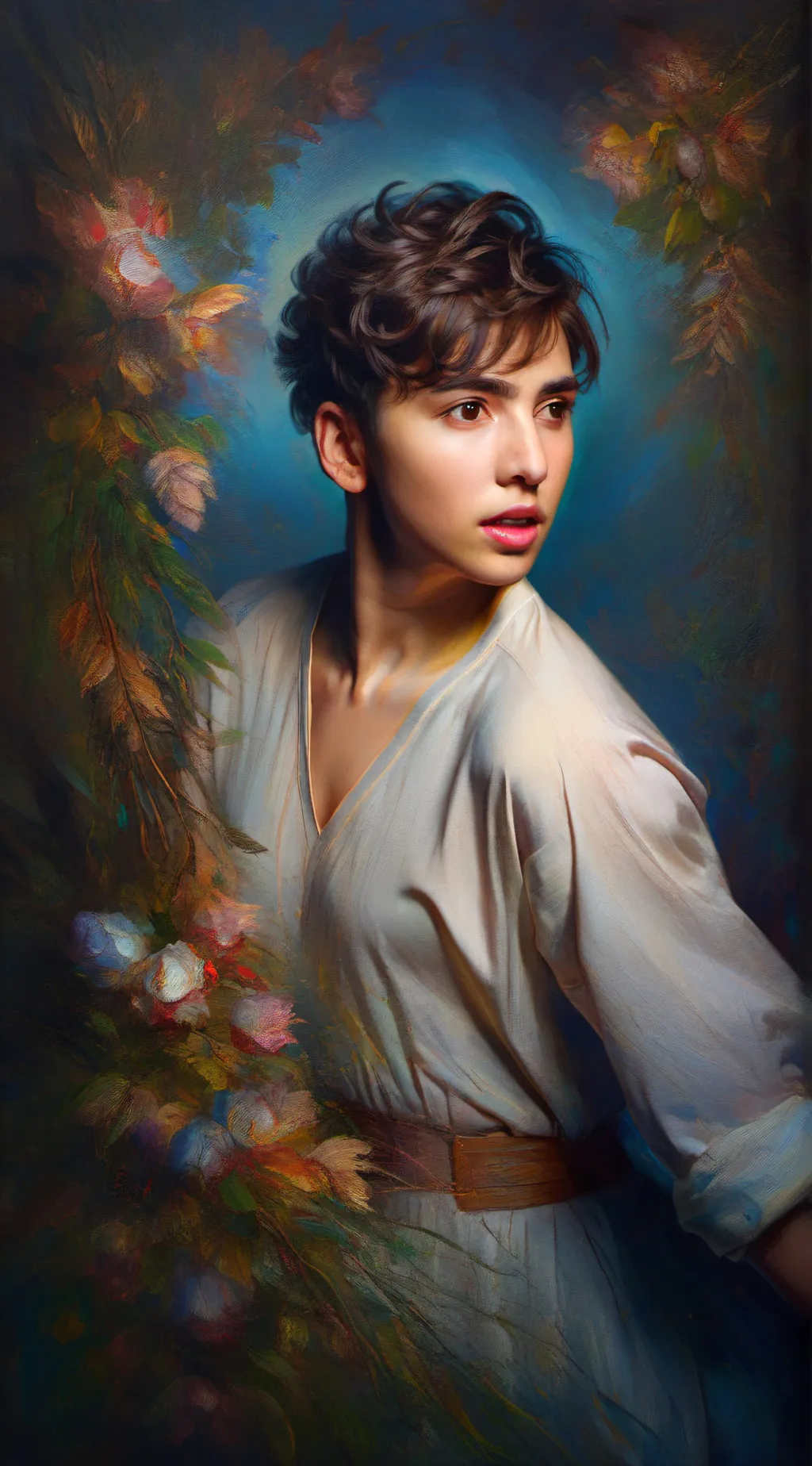 ai character: Carre background