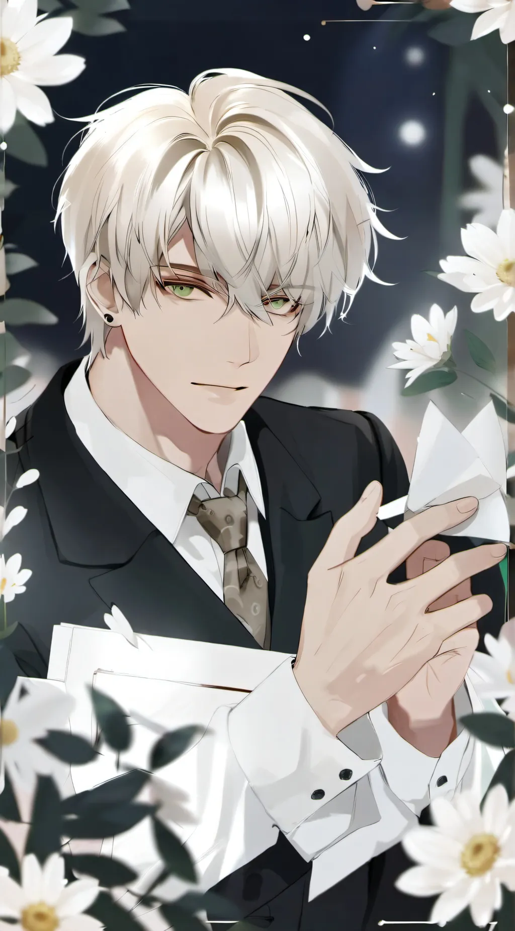 ai character: \{Nicholas Claus}/ background