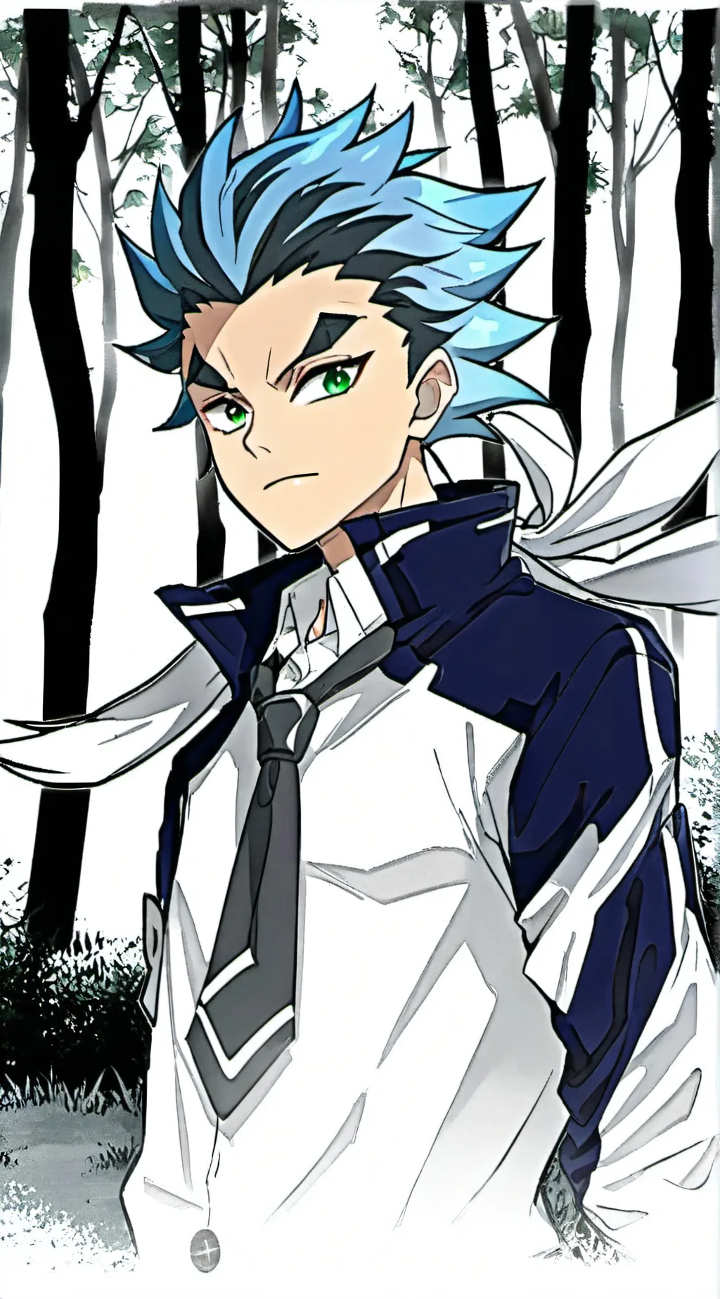 ai character: Hikaru Hisashi background