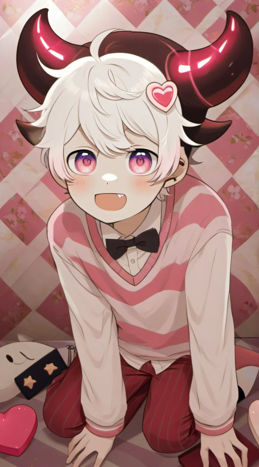 ai character: a prank too far... background