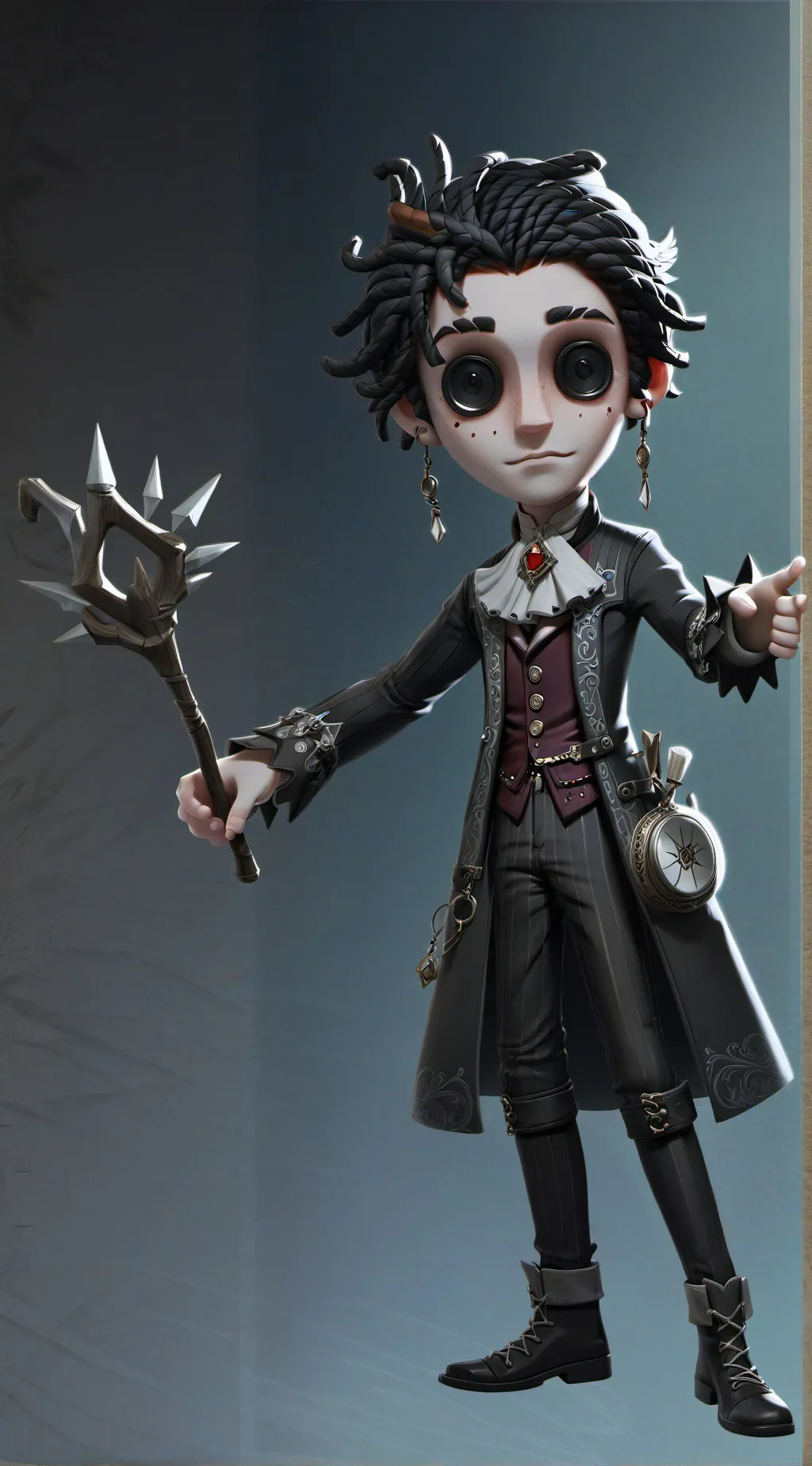ai character: Wybie Lovat  background