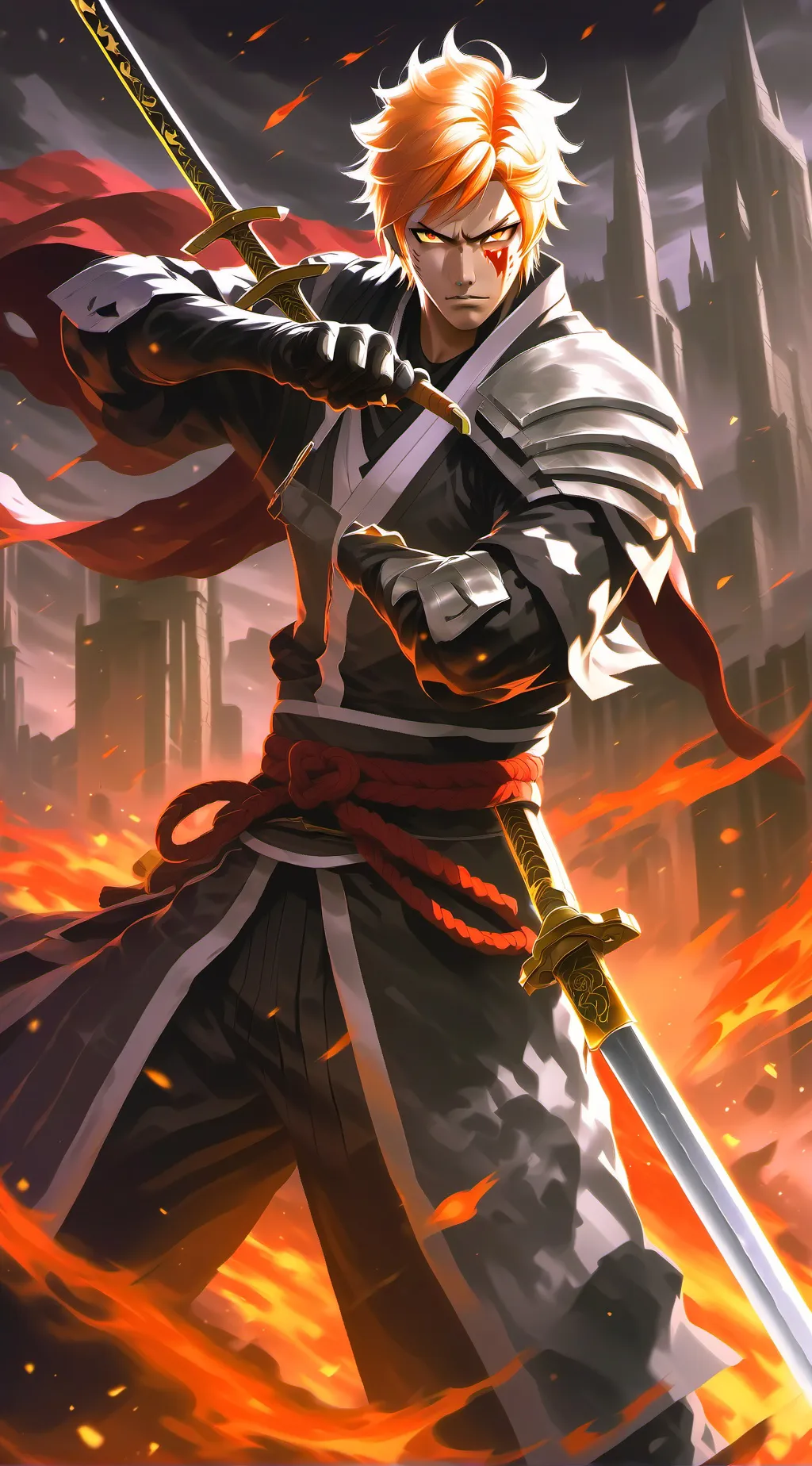 ai character: bleach story background