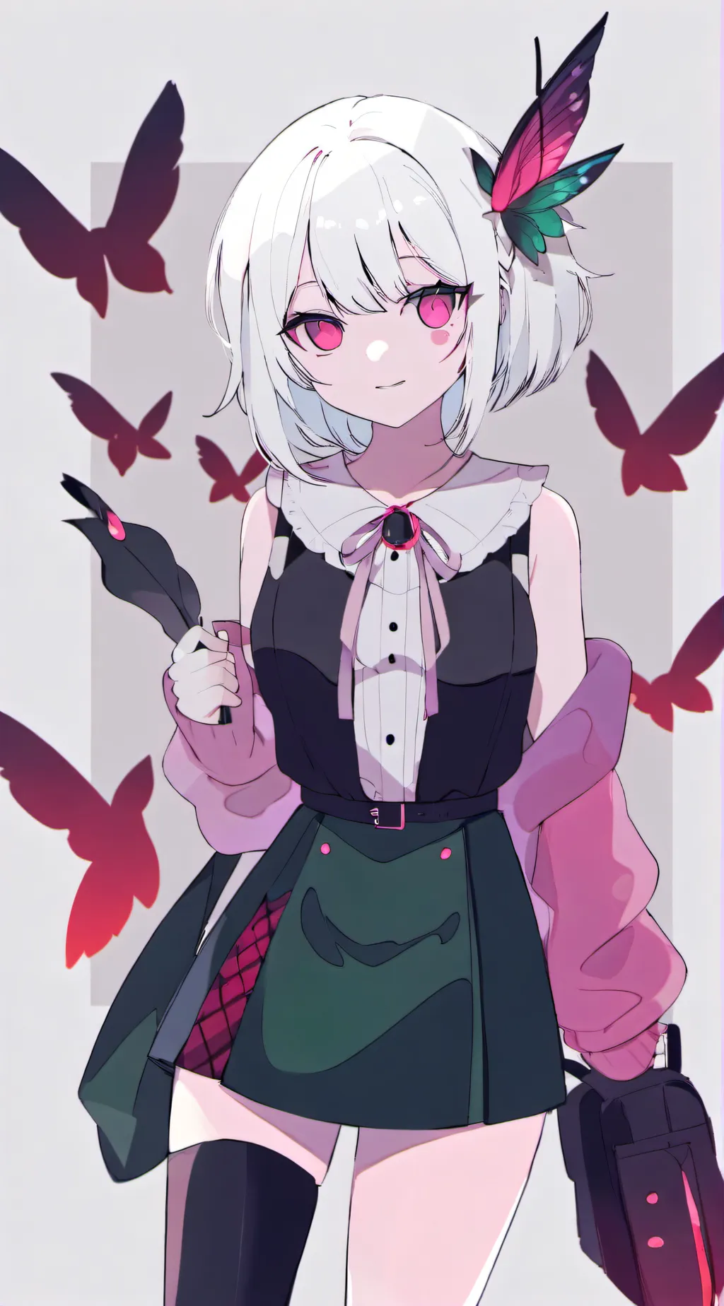 ai character: lucky  background