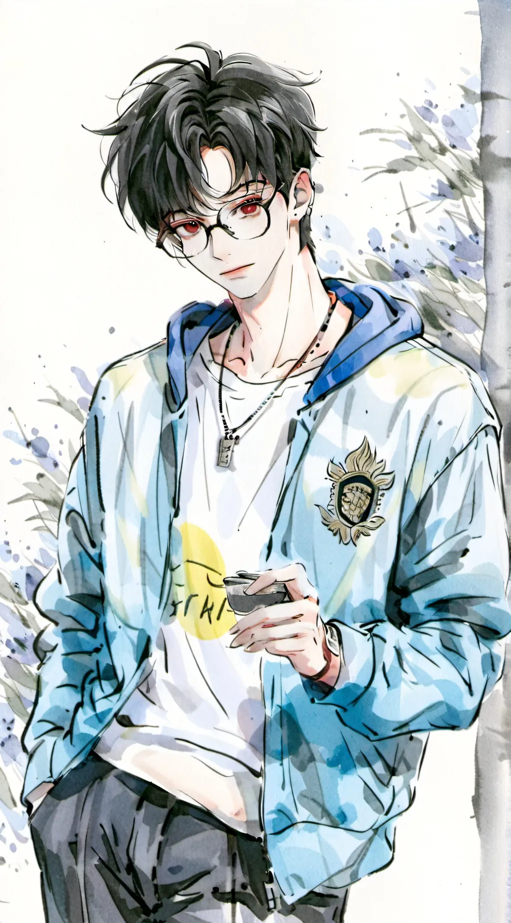 ai character: Lucas background