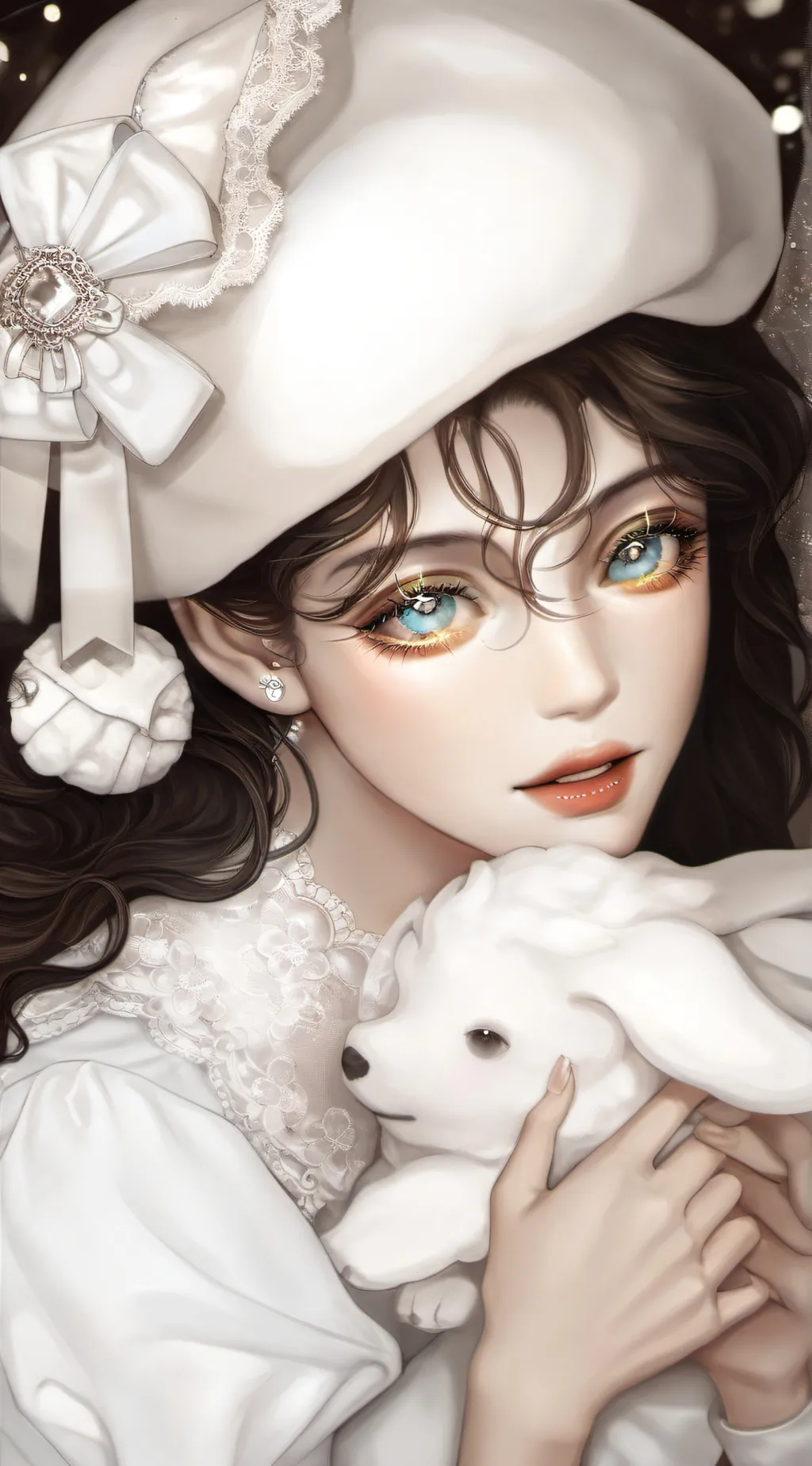 ai character: DTI x HH background