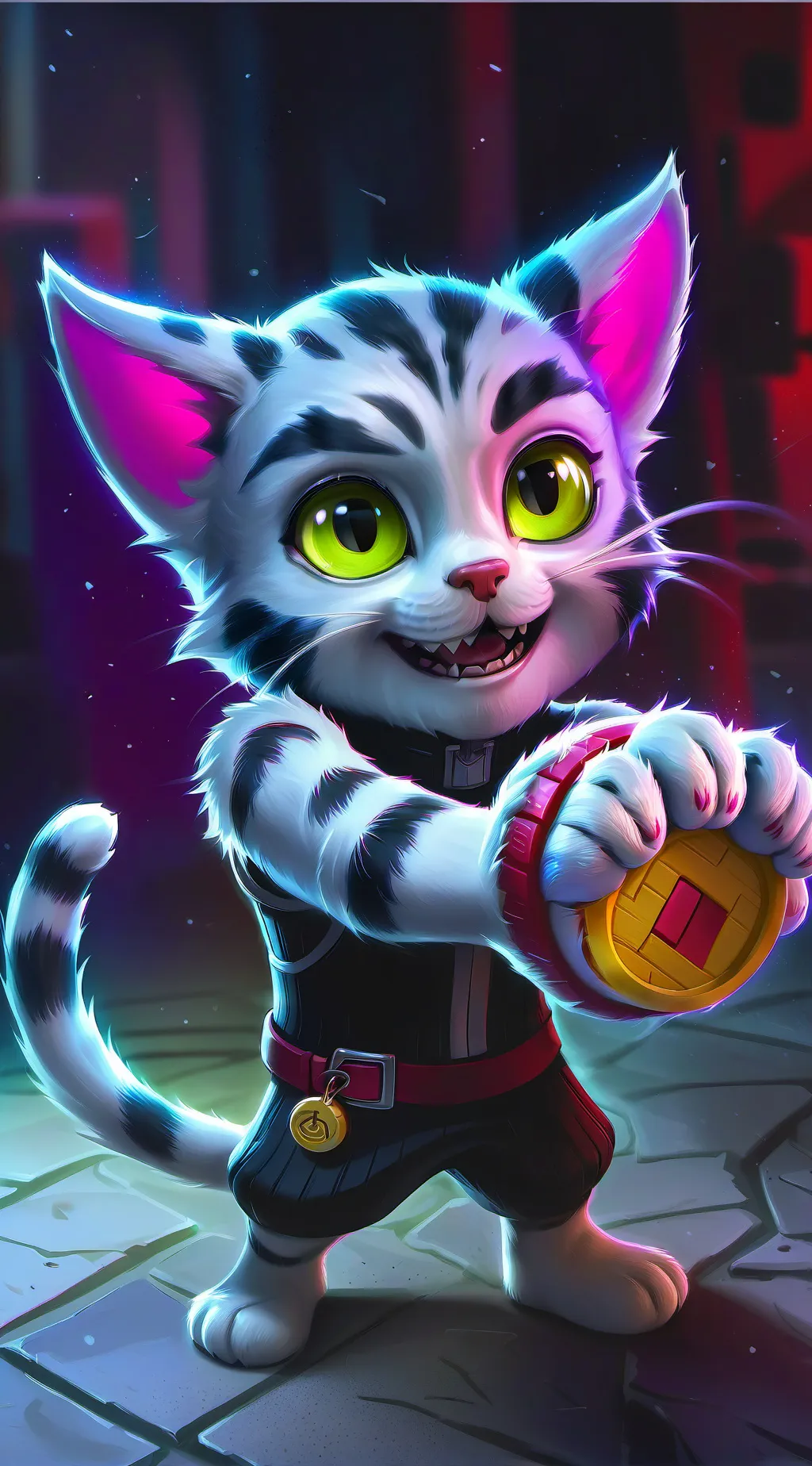 ai character: Leo background