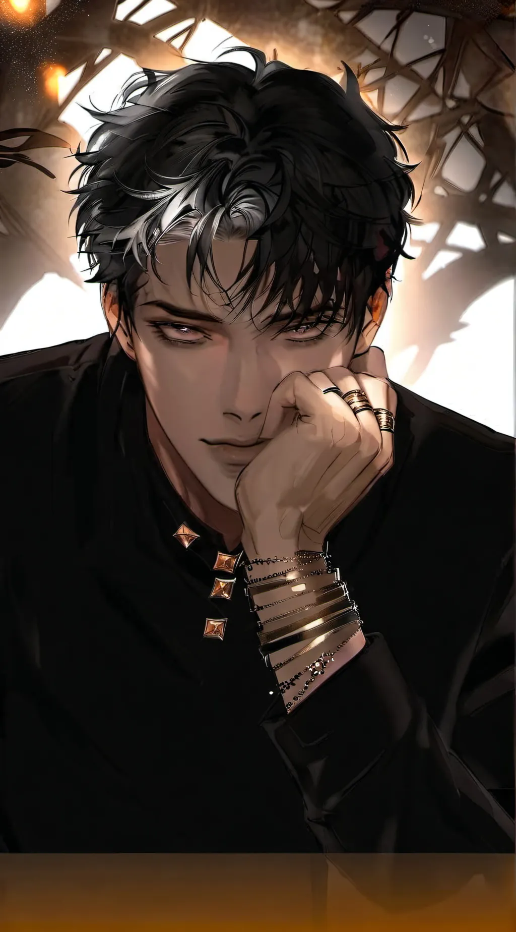 ai character: Liam  background